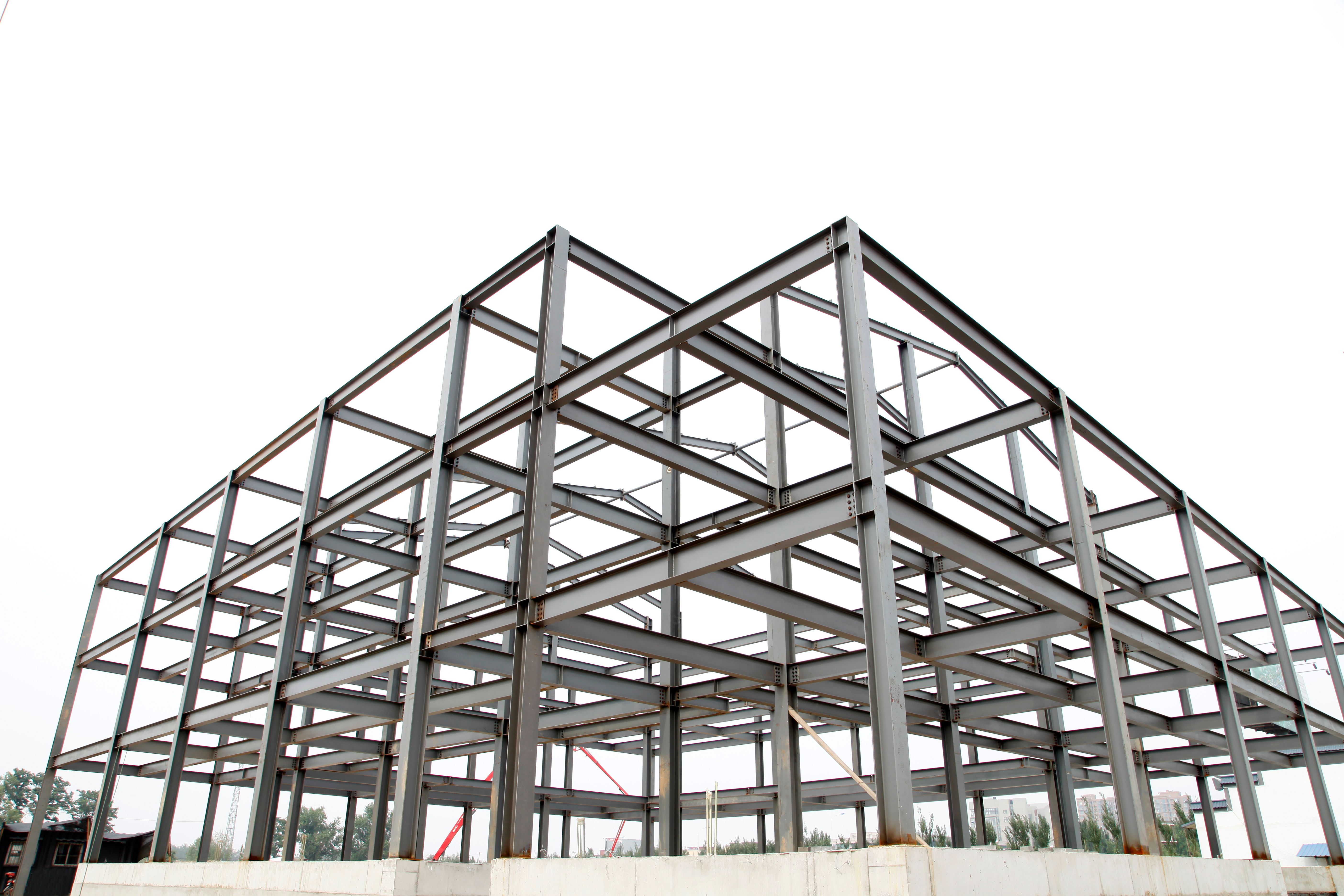 Steel frame structure