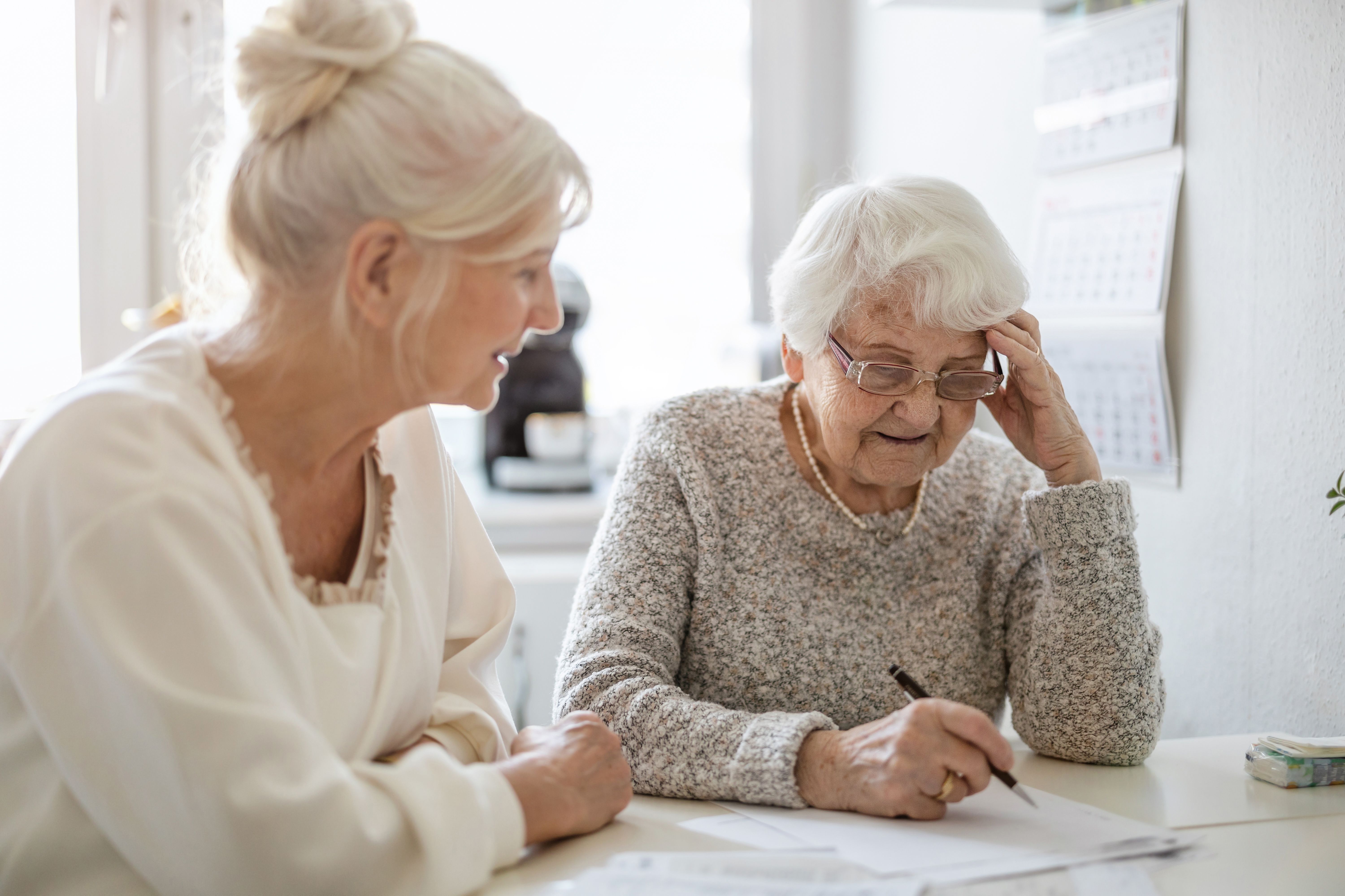 elderly care finances