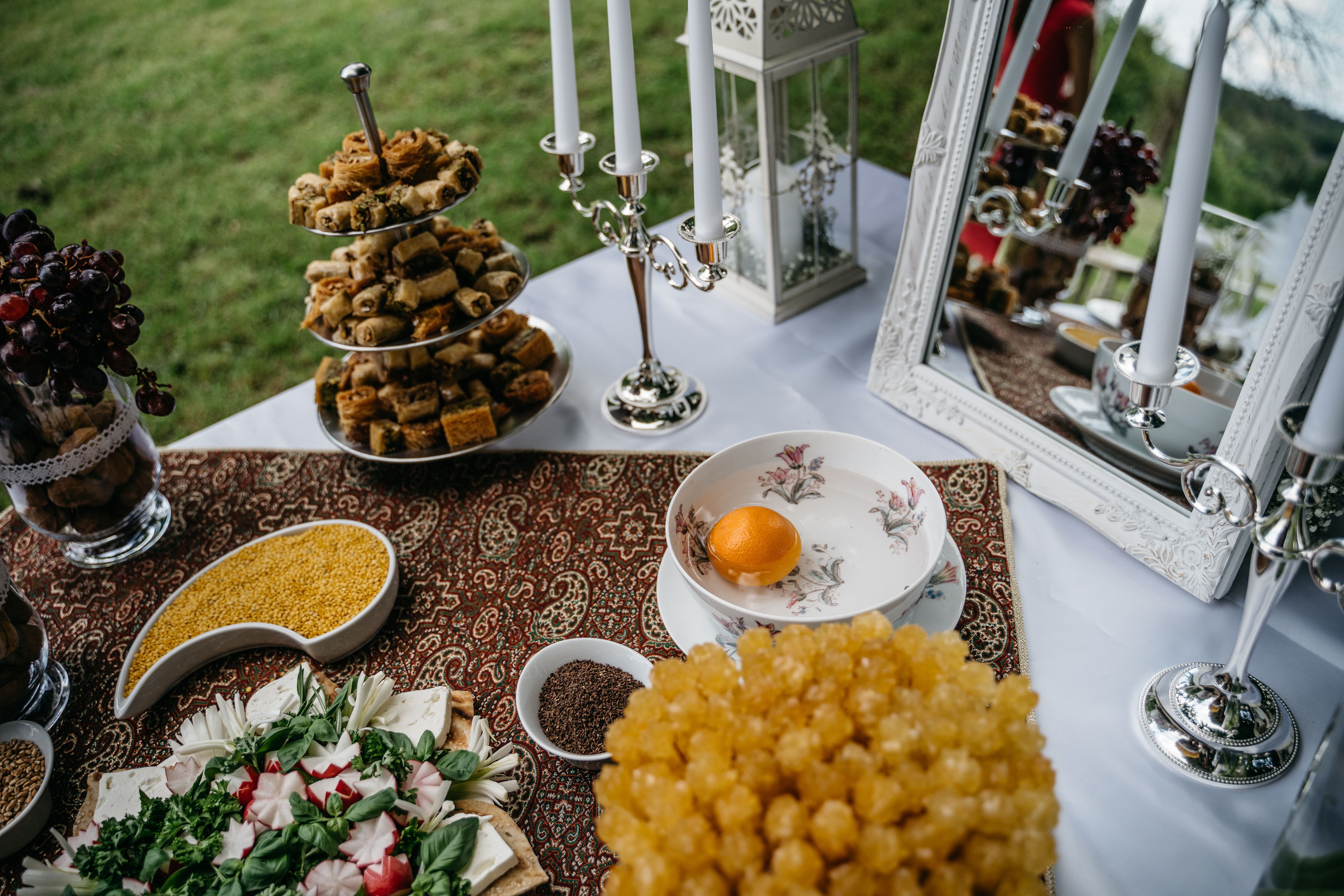 A Traditional Persian Sofreh Aghd A Traditional Persian Sofreh Aghd