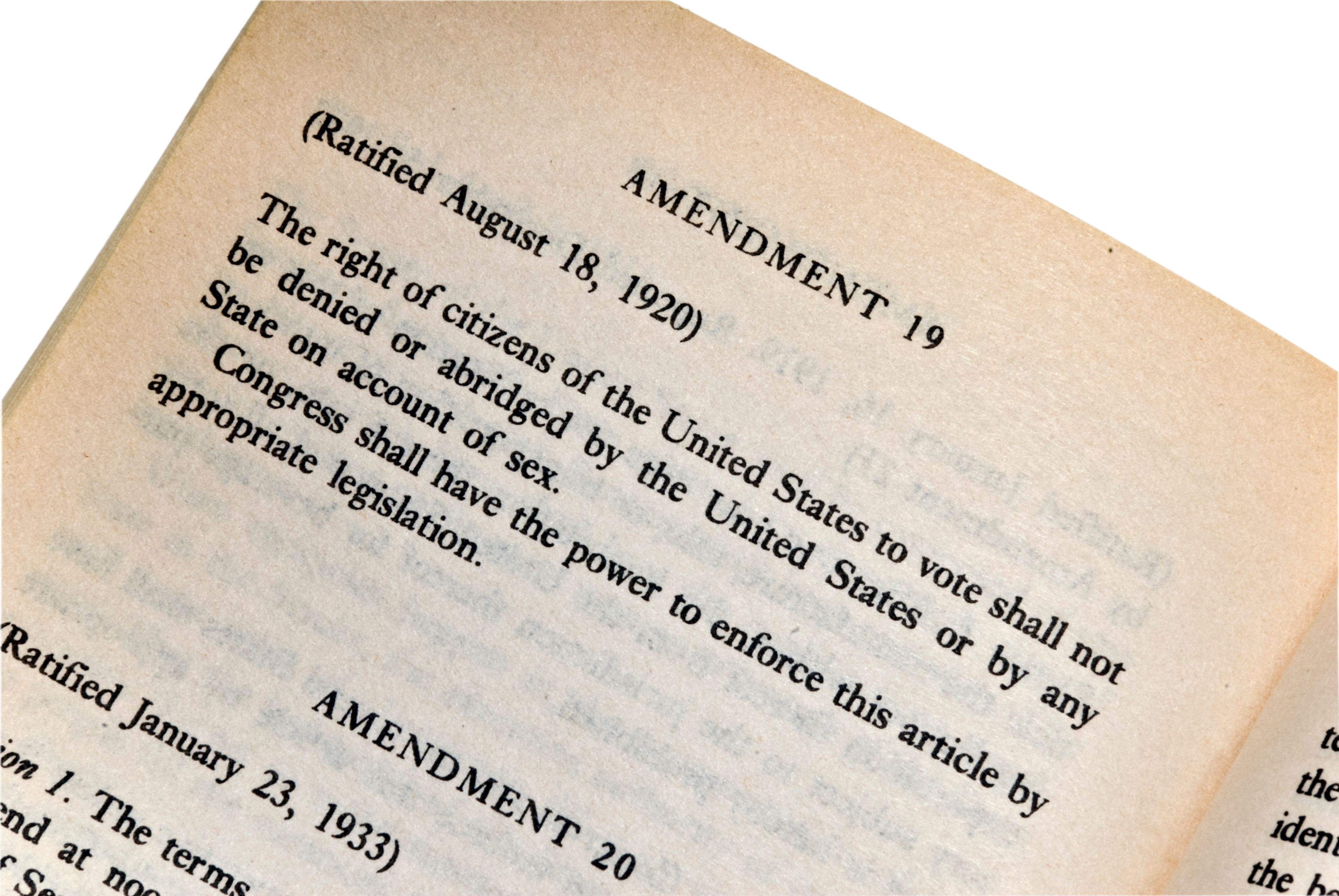 historic amendment