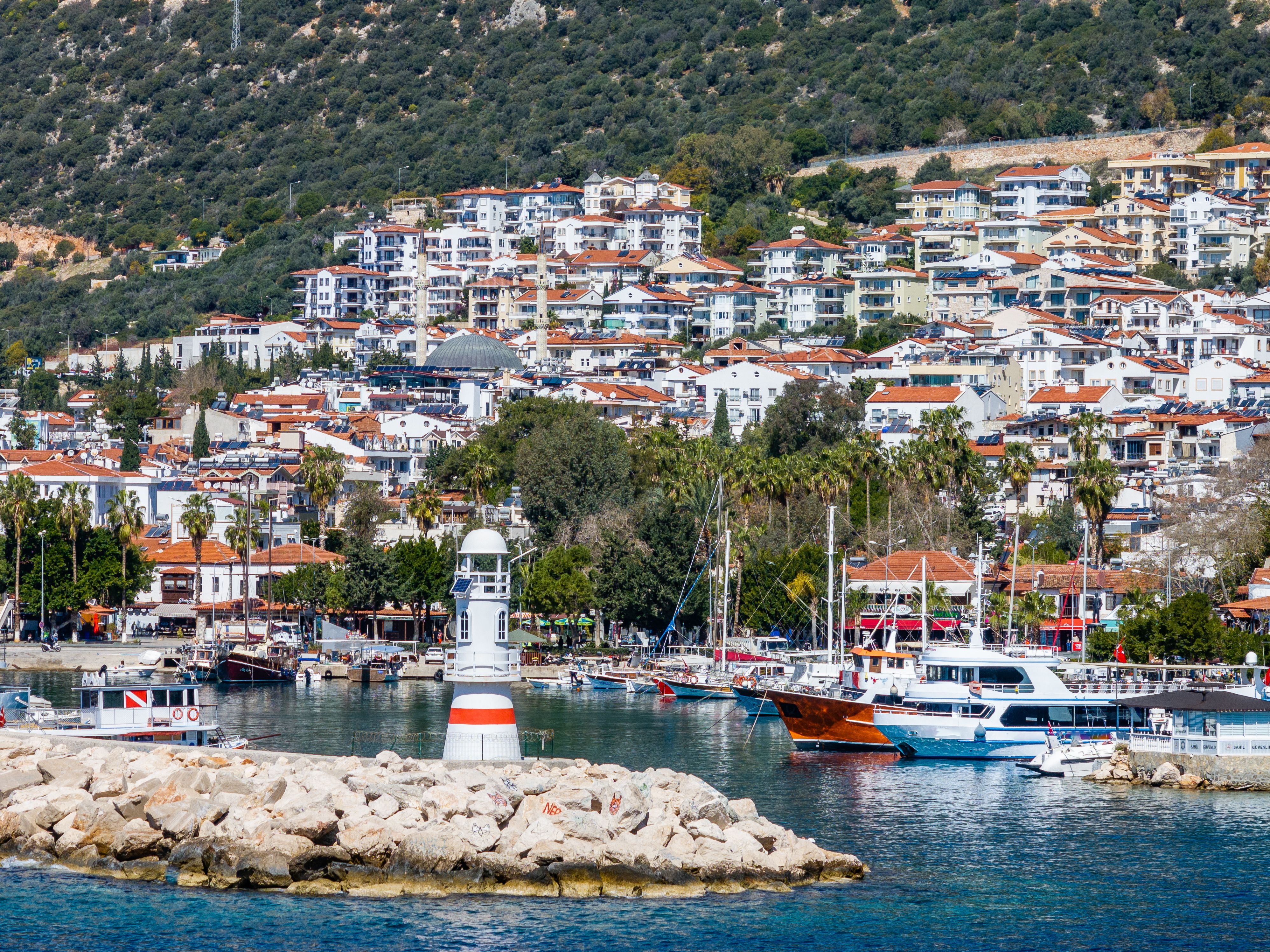 kaş town