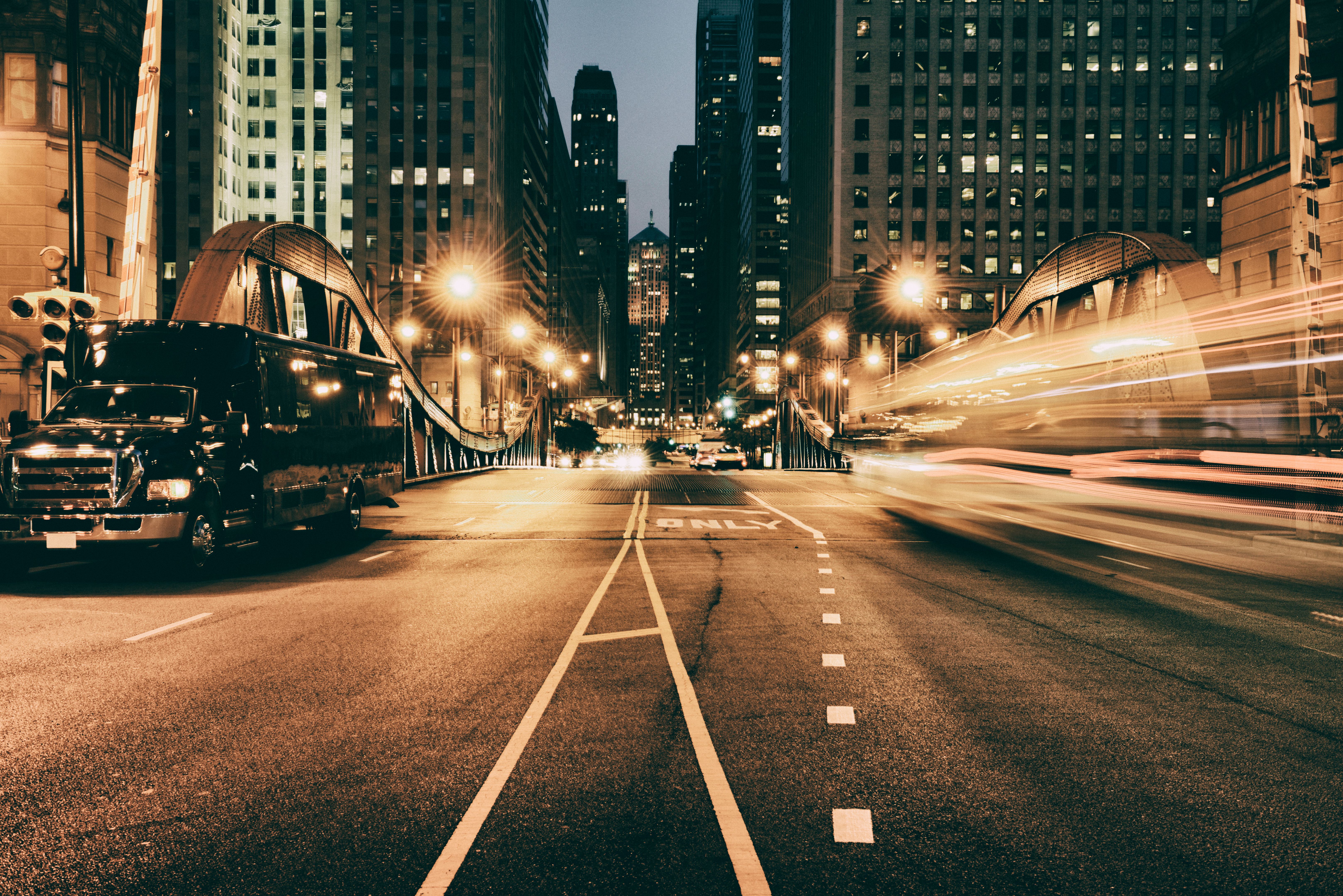 chicago night lights