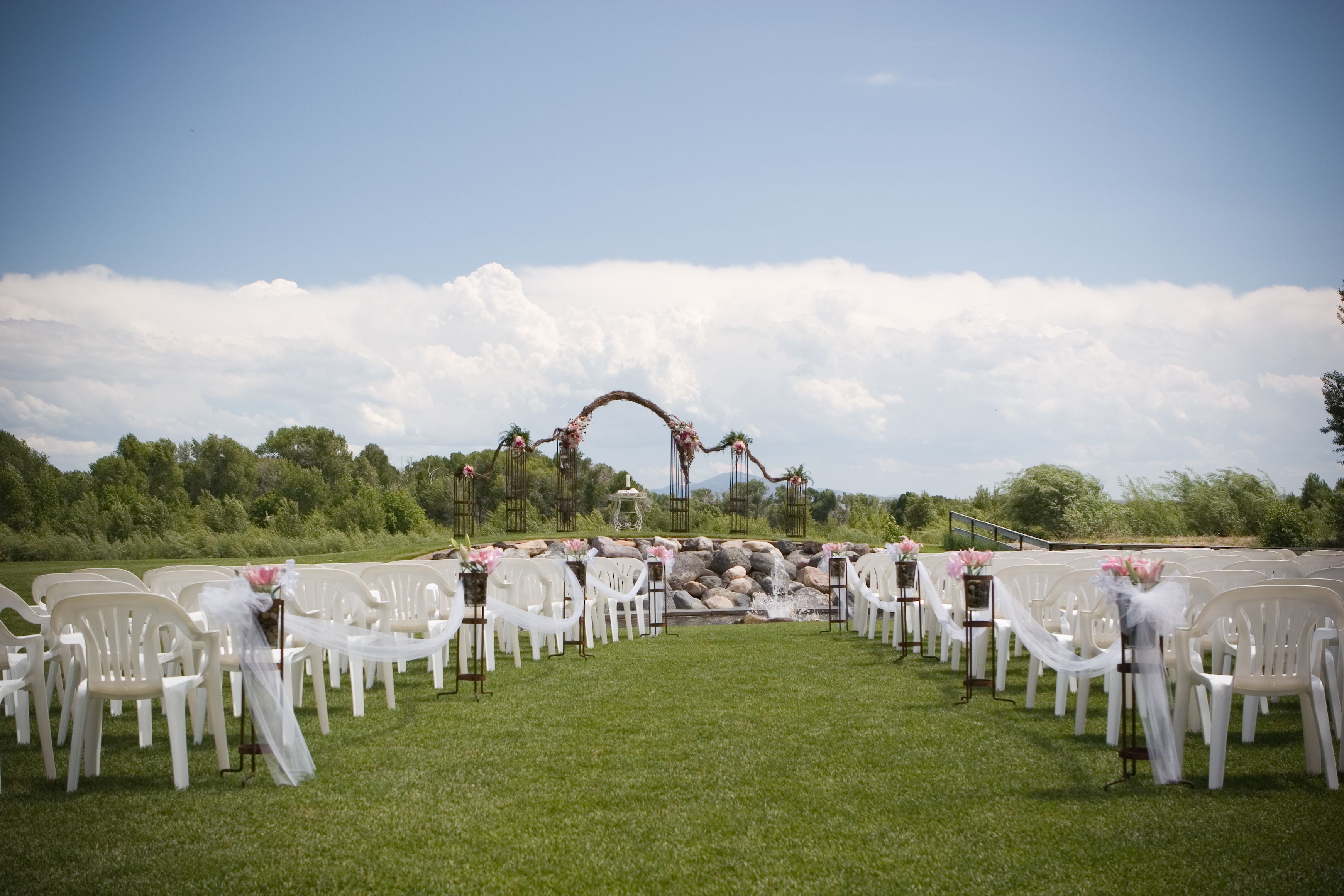 outdoor wedding venue