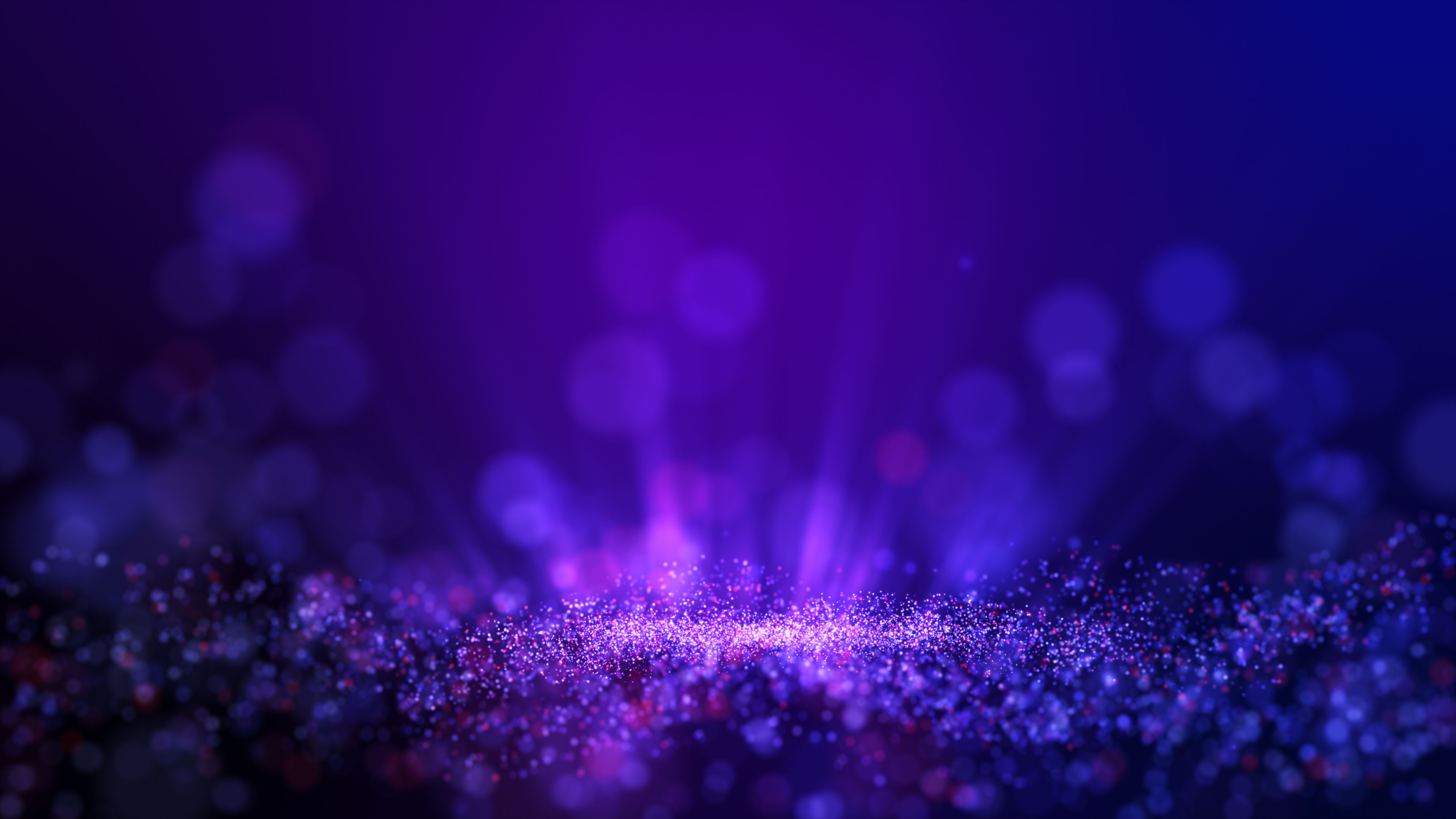 Colorful dust particle flying background, Light shine effect.