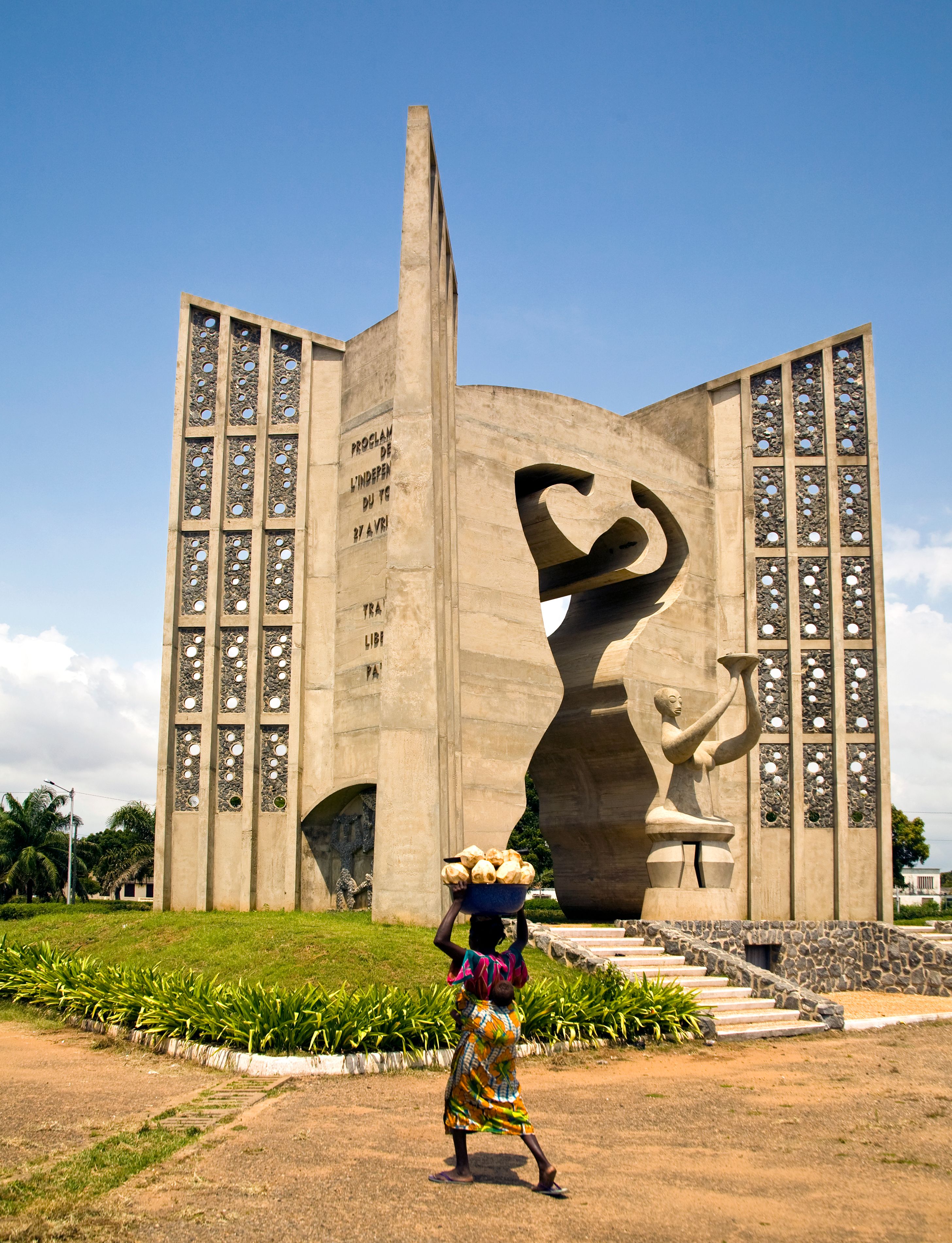Togo: National Independence Monument in Lomé (Detail)