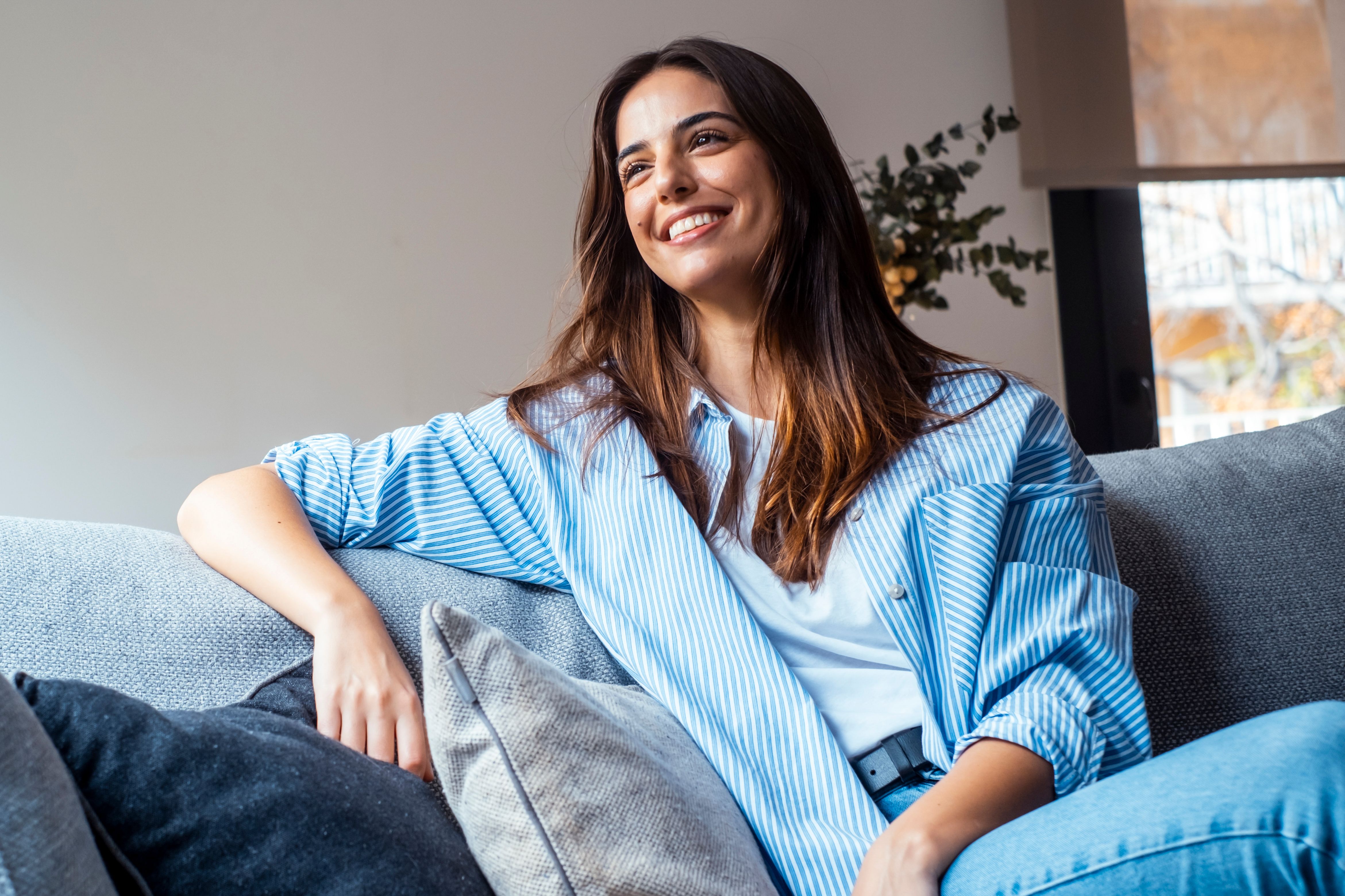 relaxed therapy session