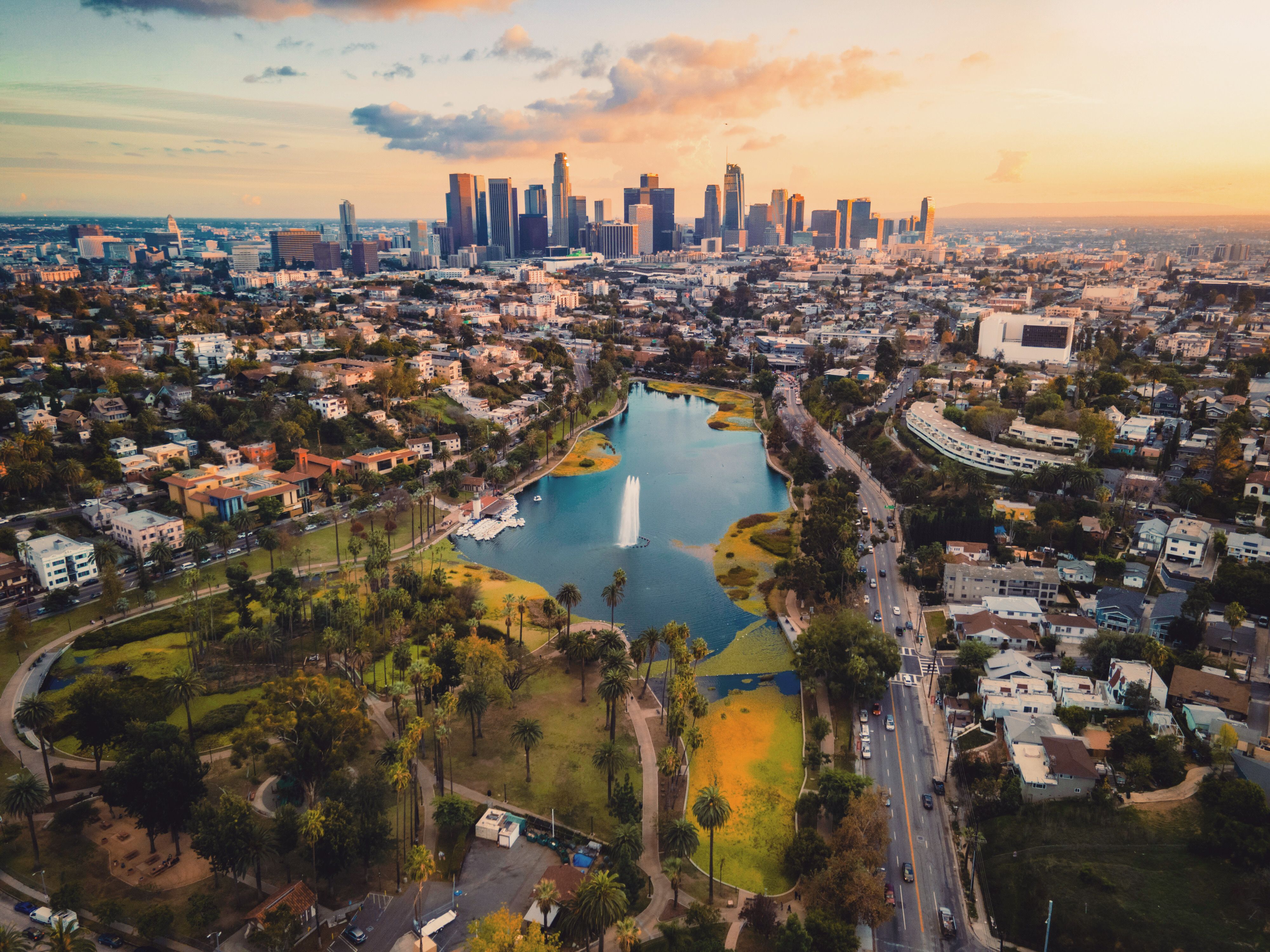 los angeles cityscape