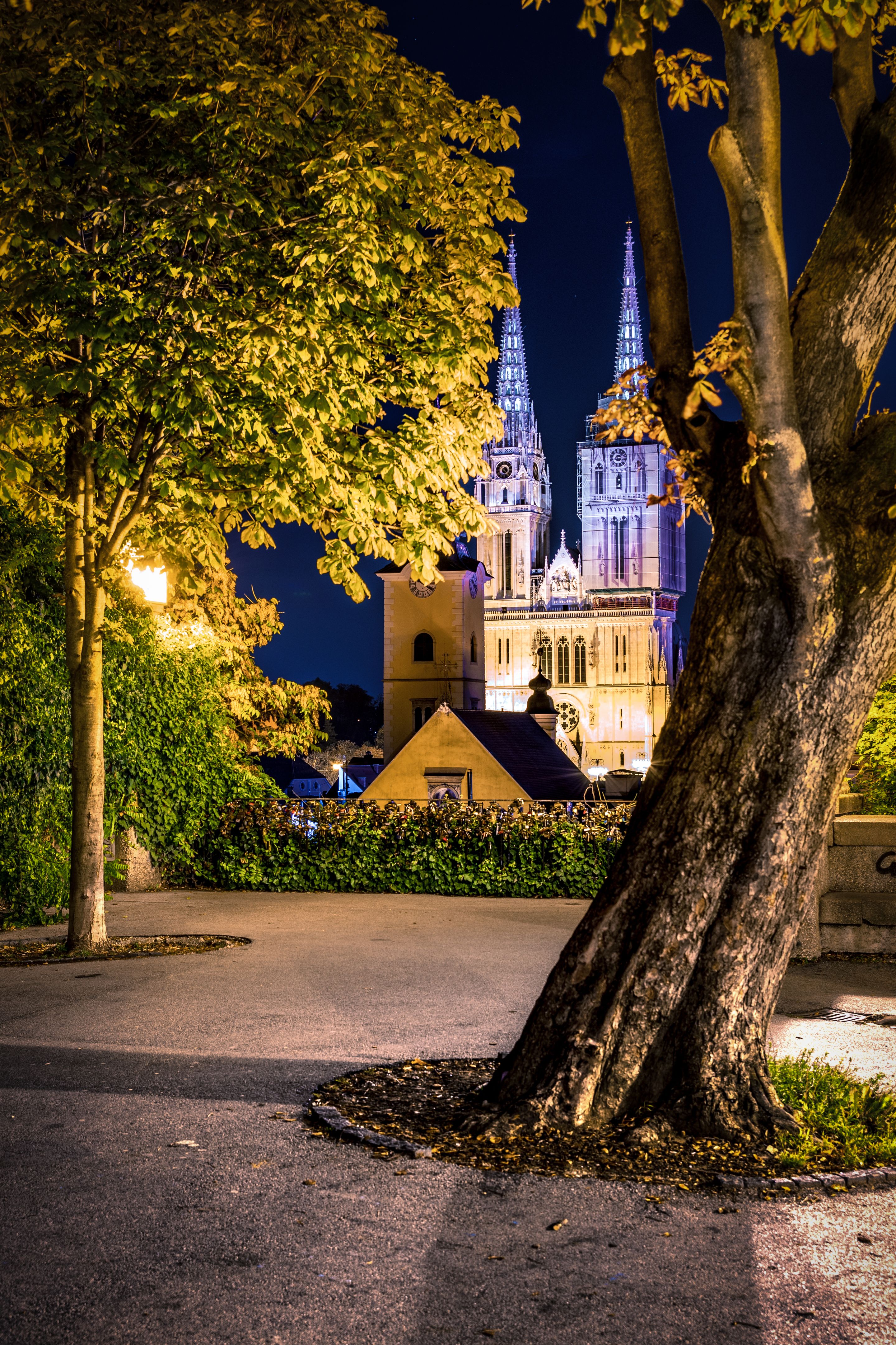 zagreb streets autumn