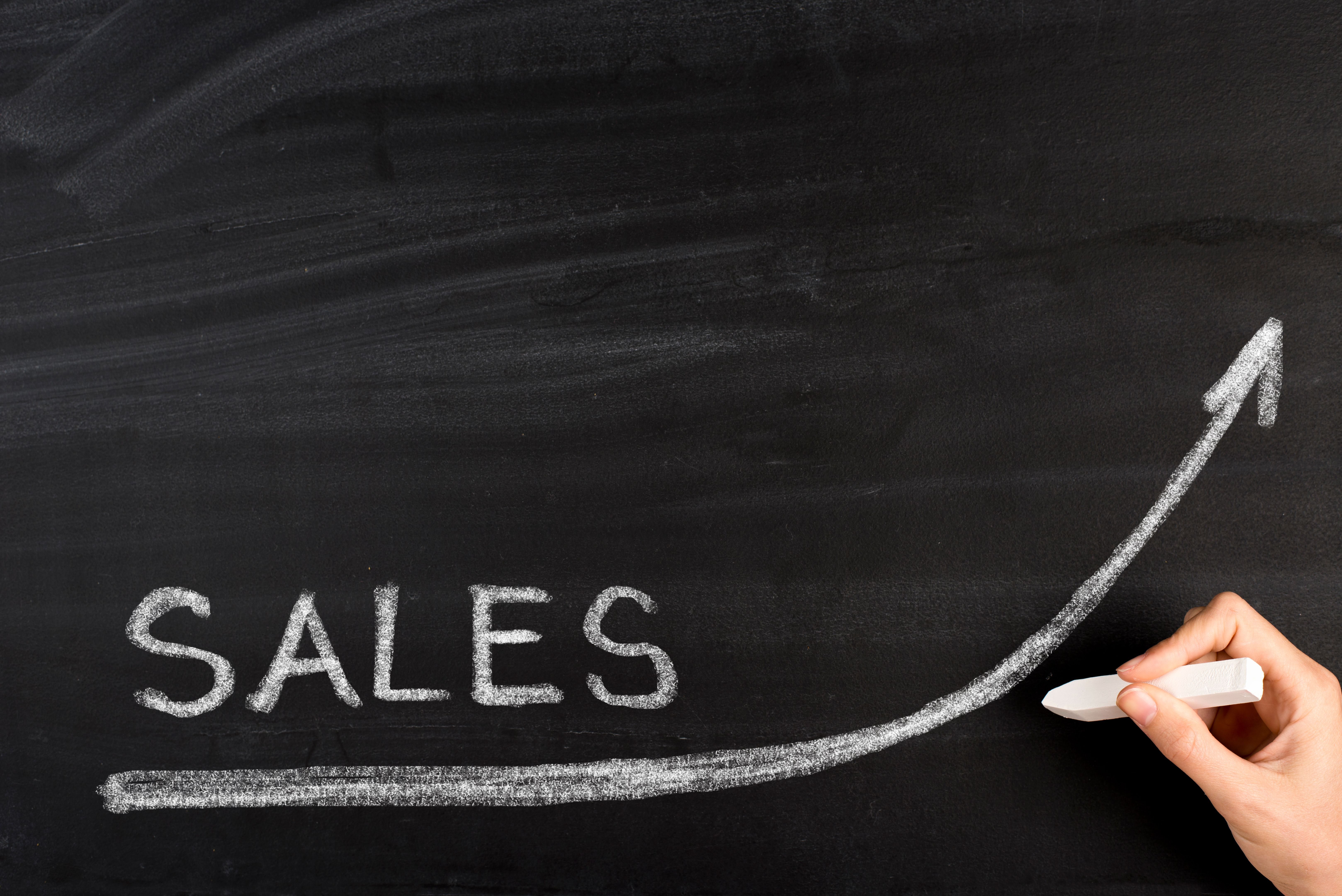 Sales Increase Graph