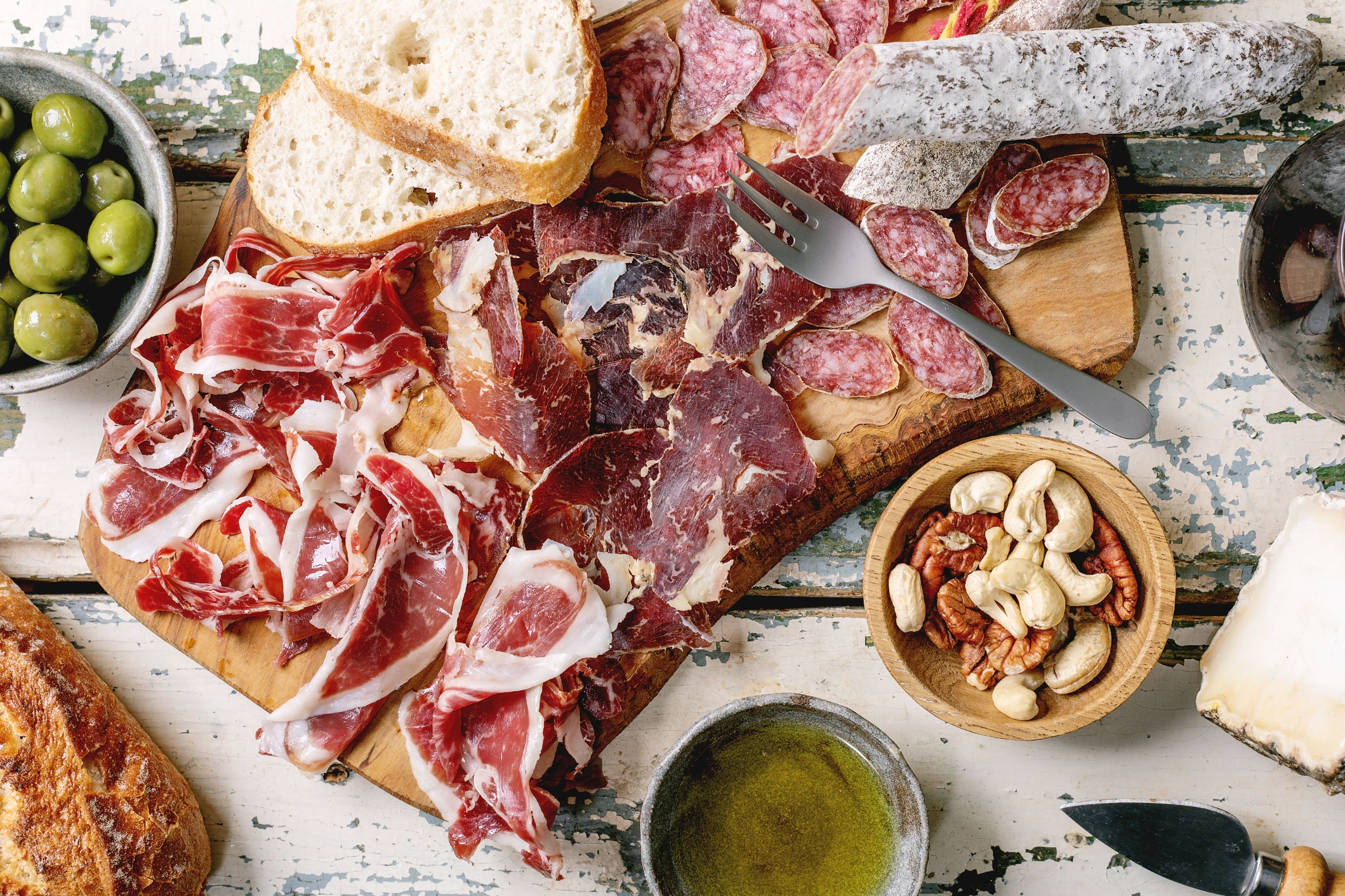 charcuterie presentation