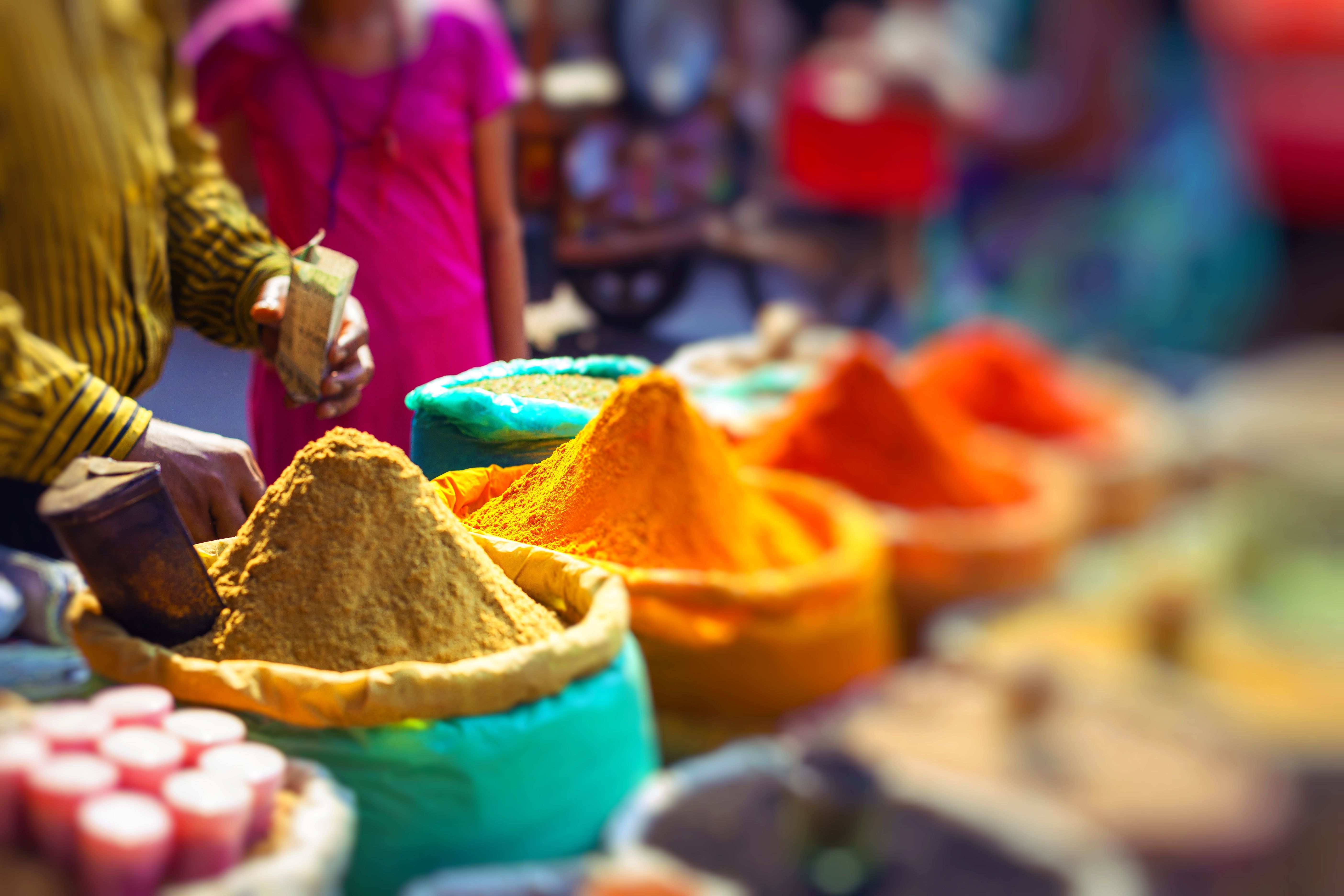 market spices
