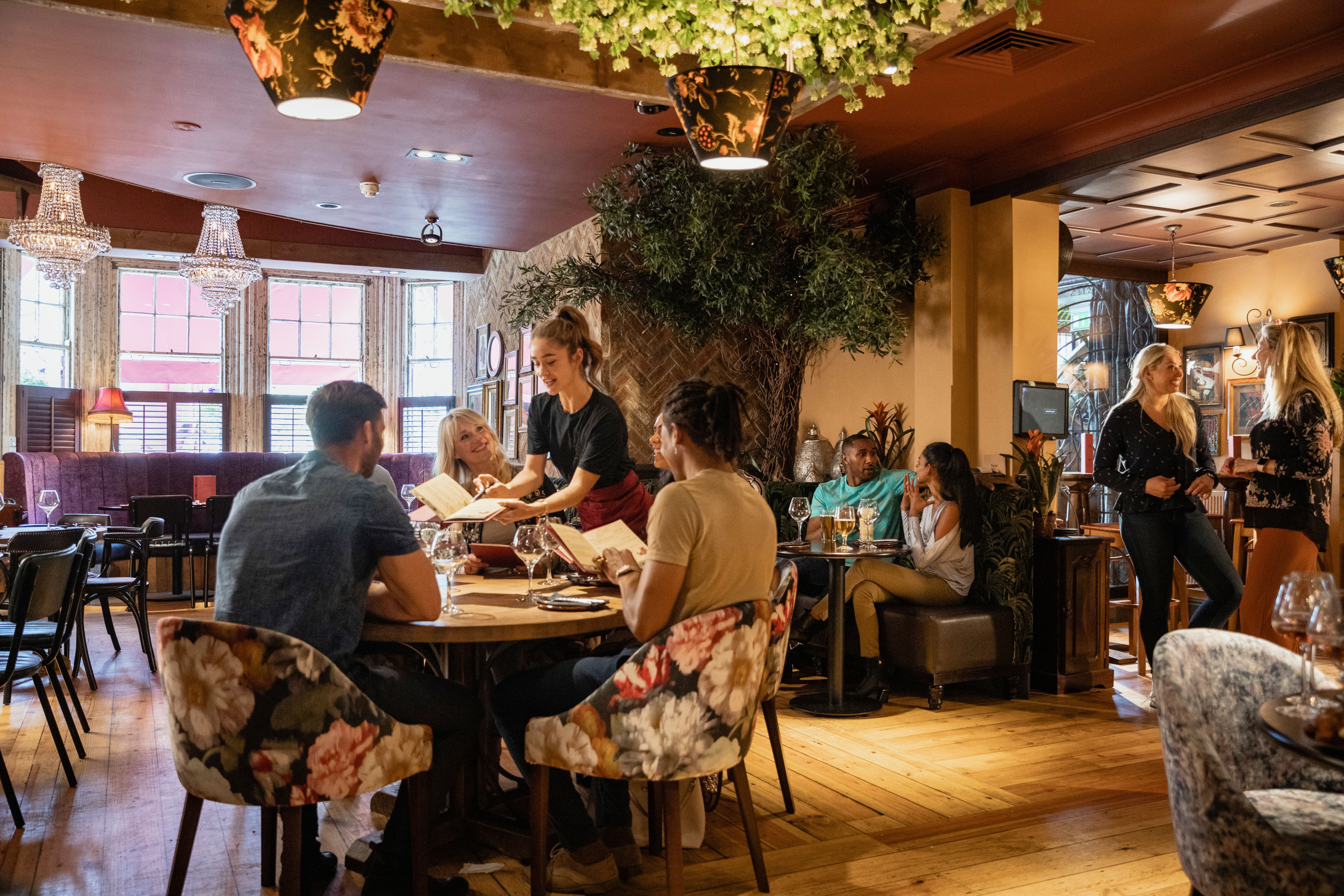 fine dining restaurant