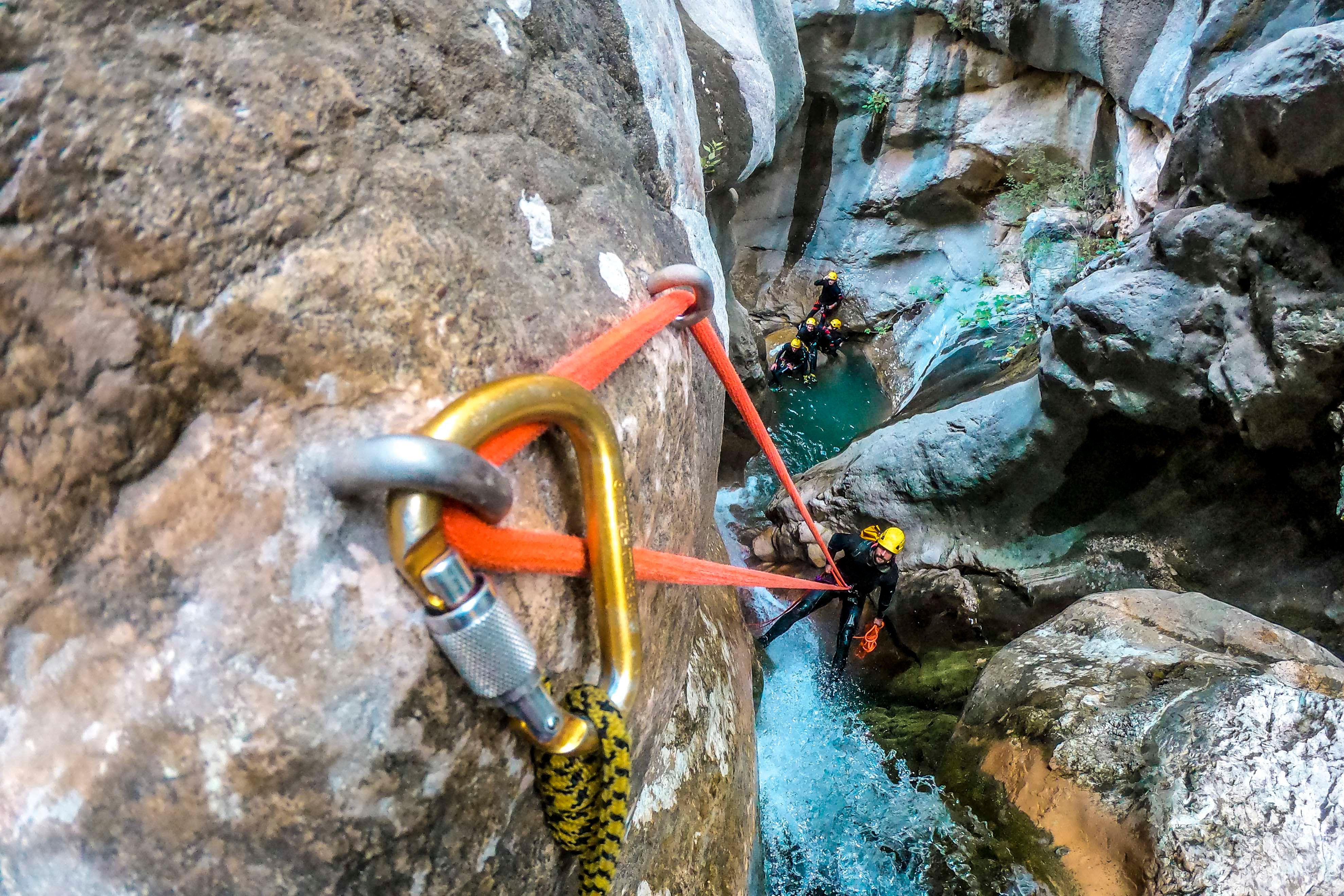 waterfall canyoning