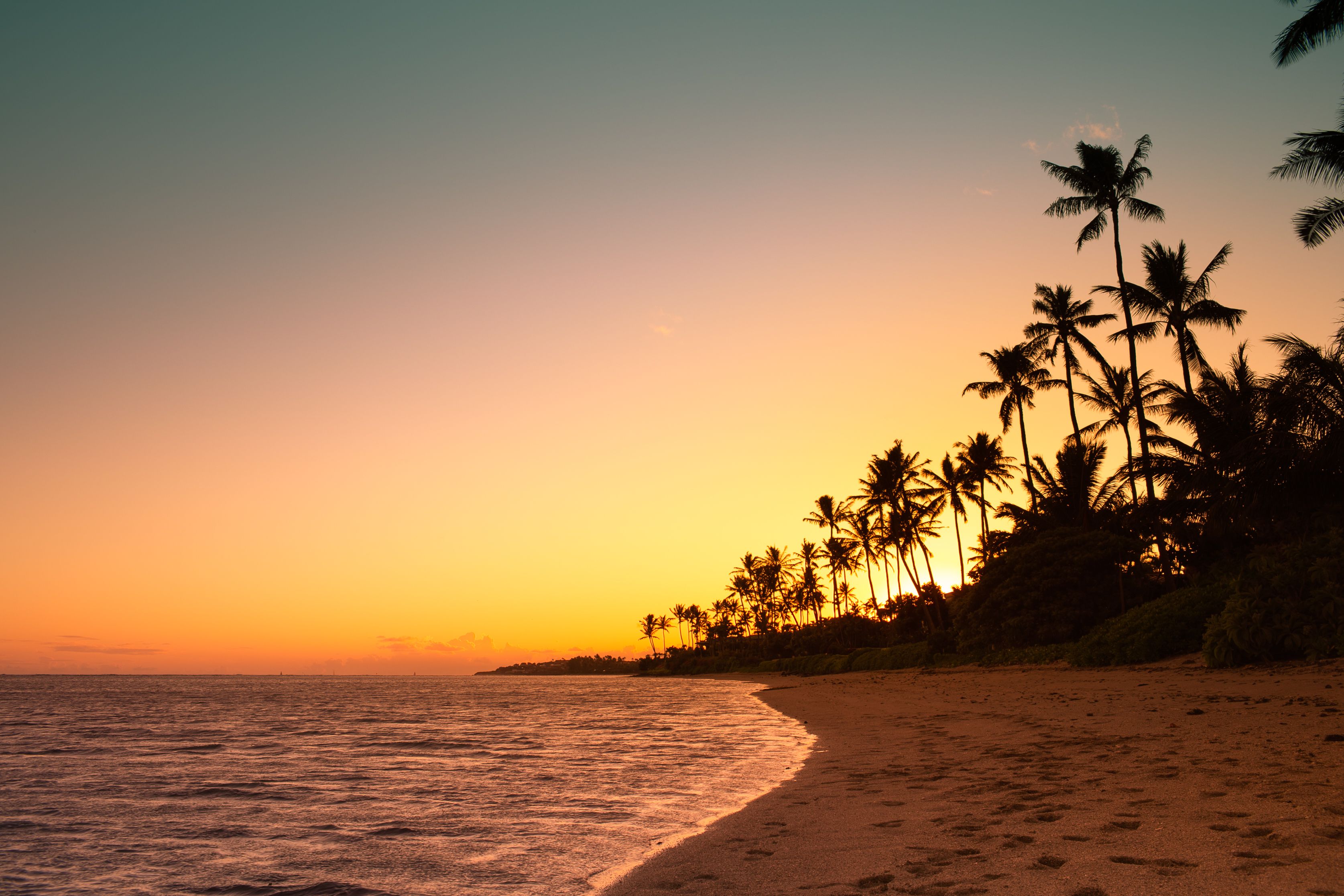 sunset beach