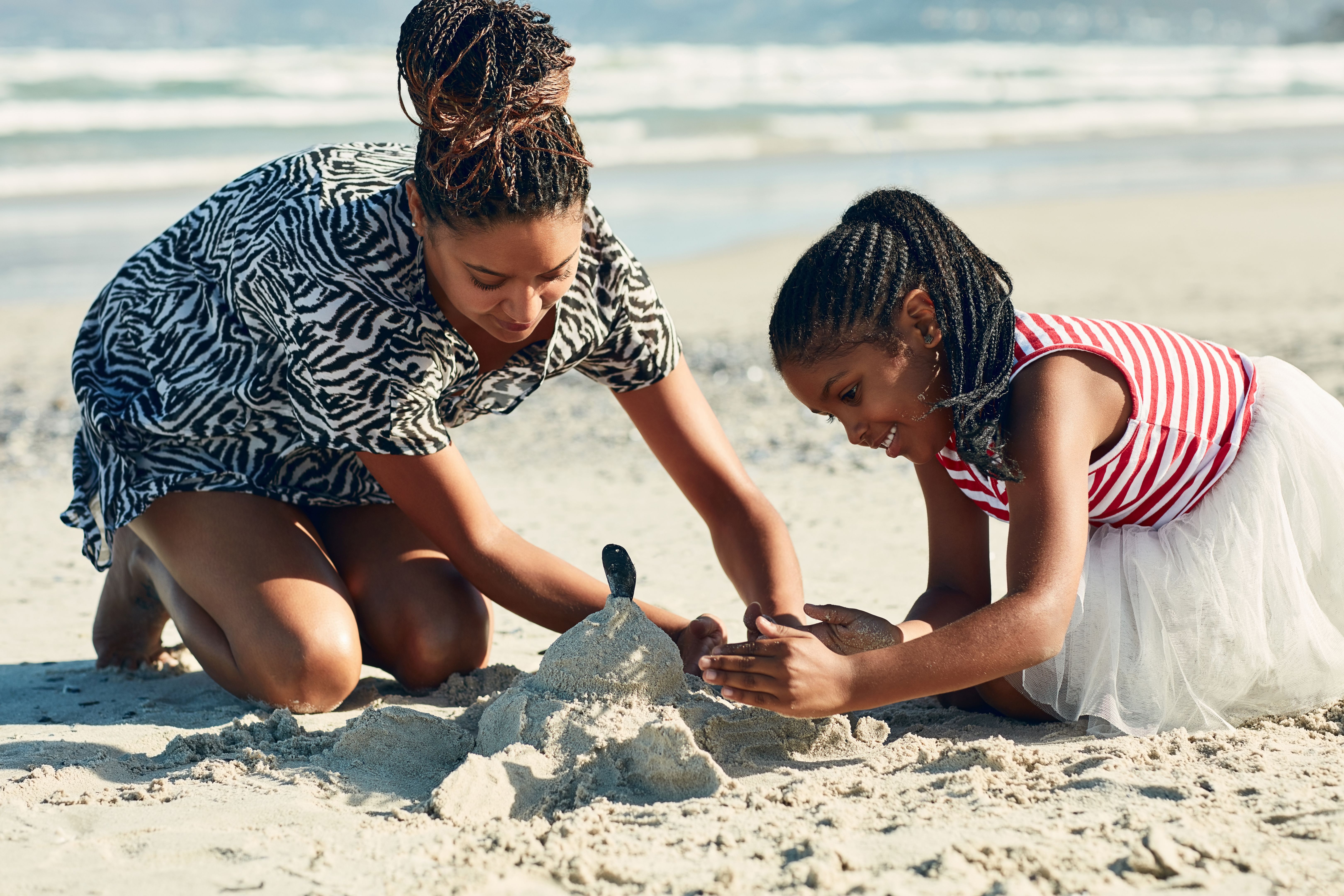 family building sandcastle