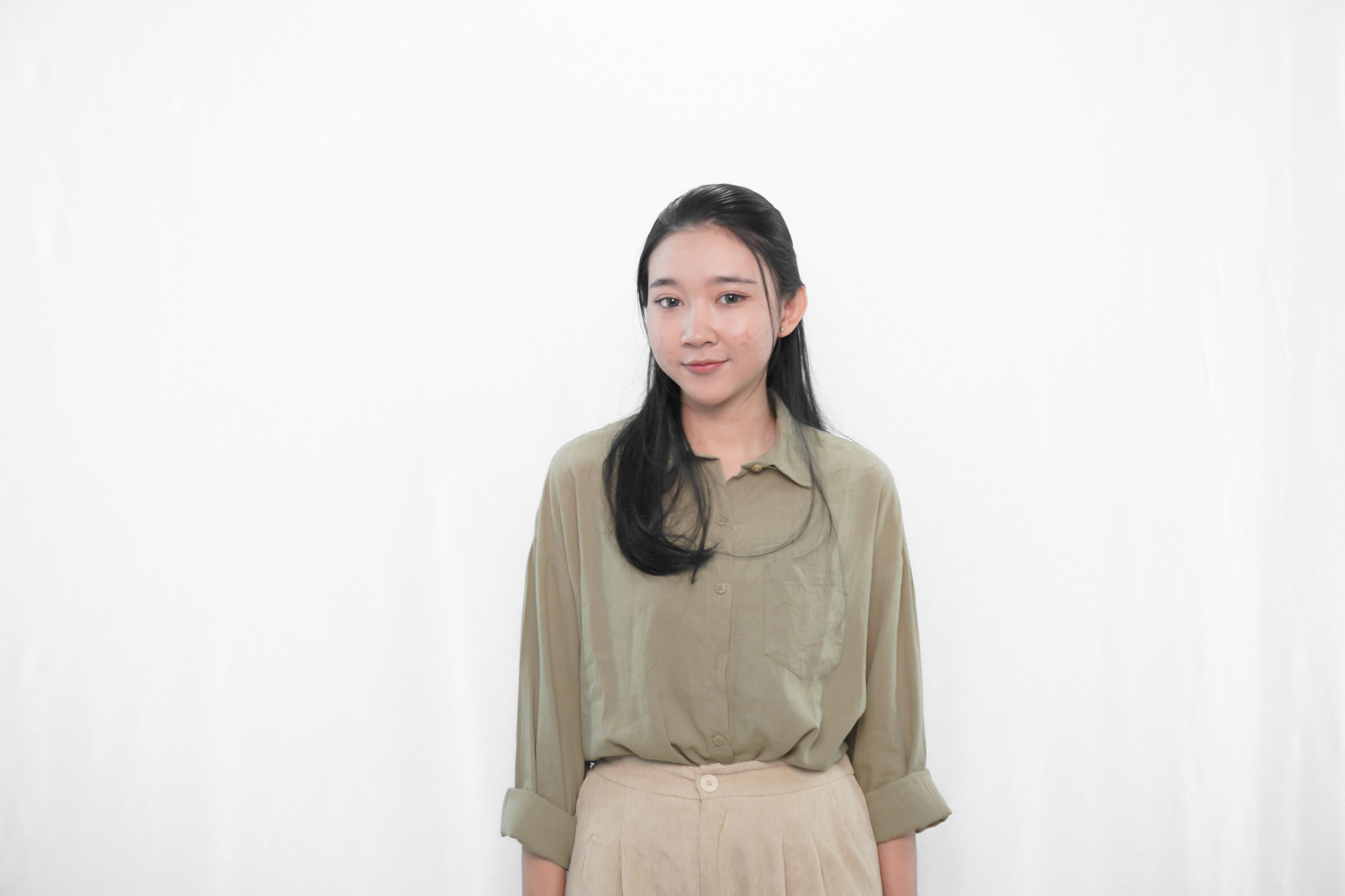 Gestural series against white background