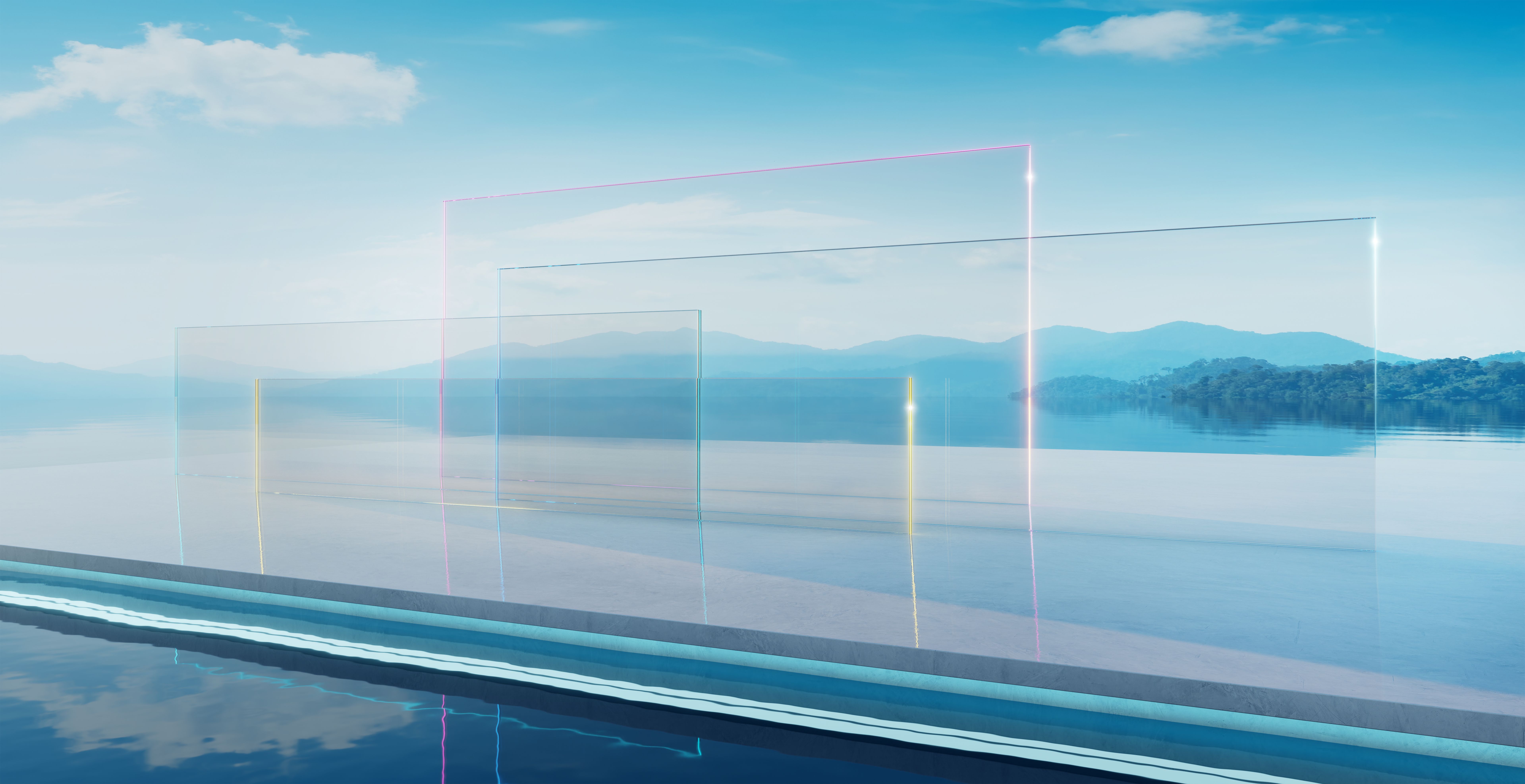 versatile glass fence