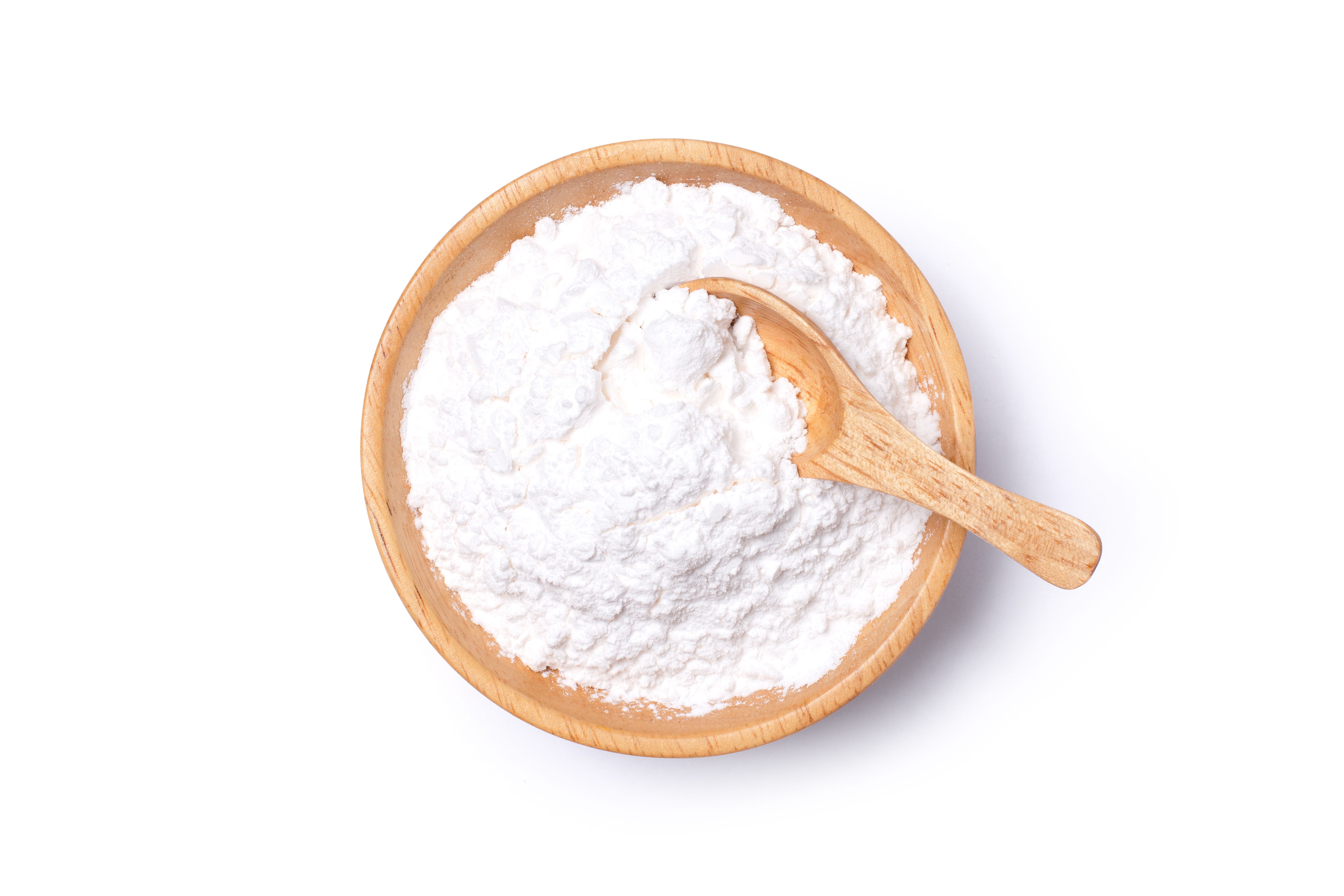 flour and baking soda
