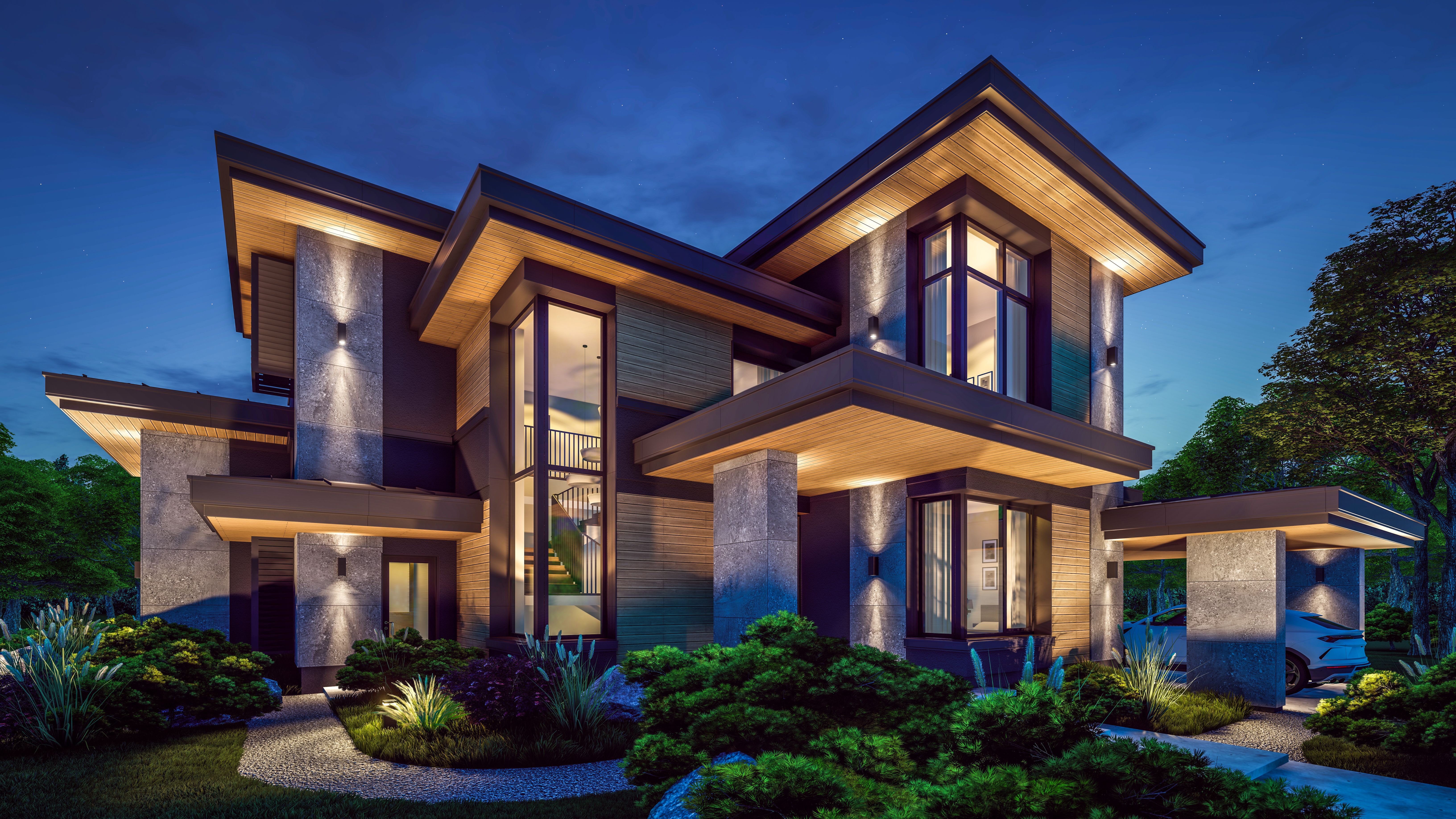 modern house