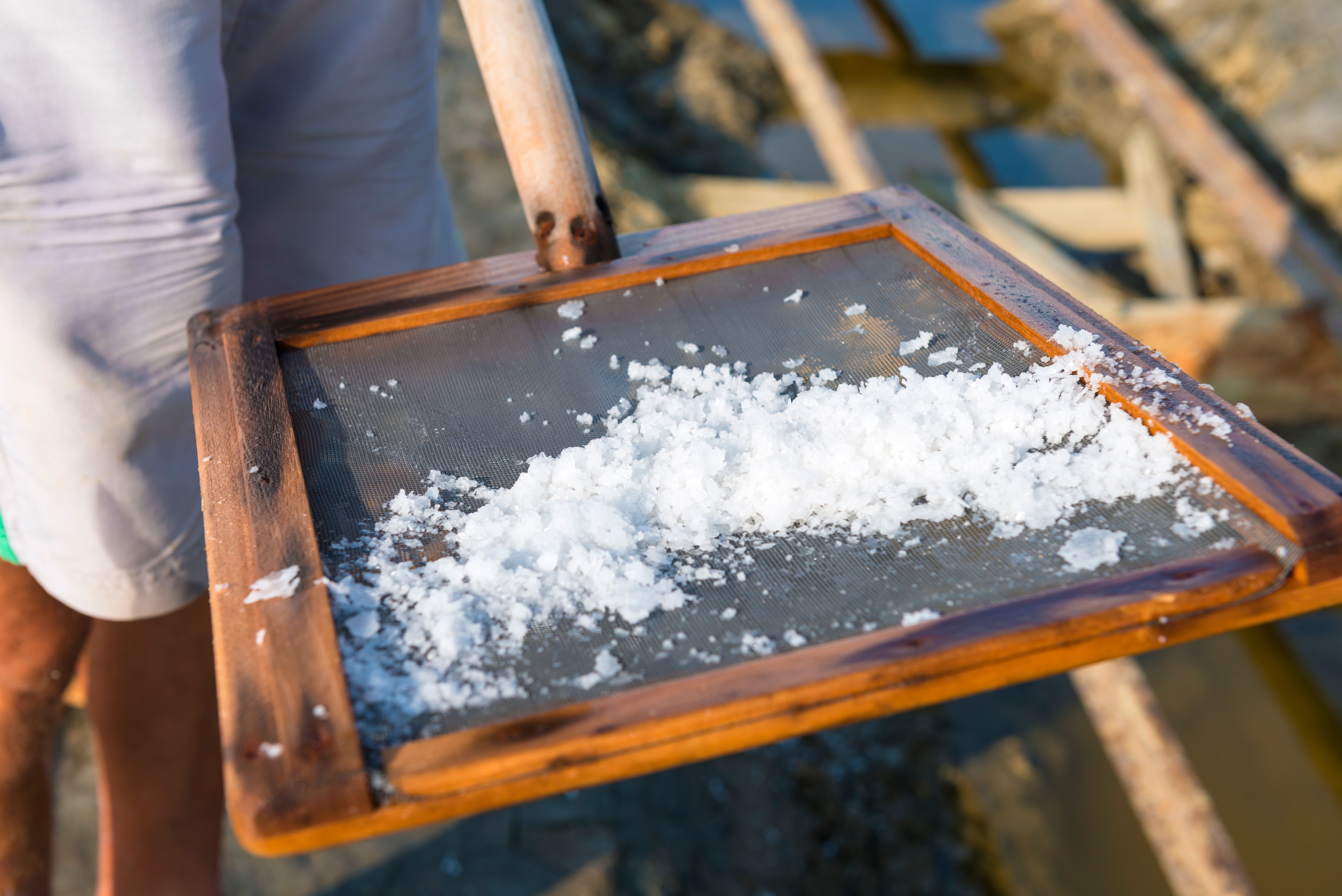 sea salt harvesting