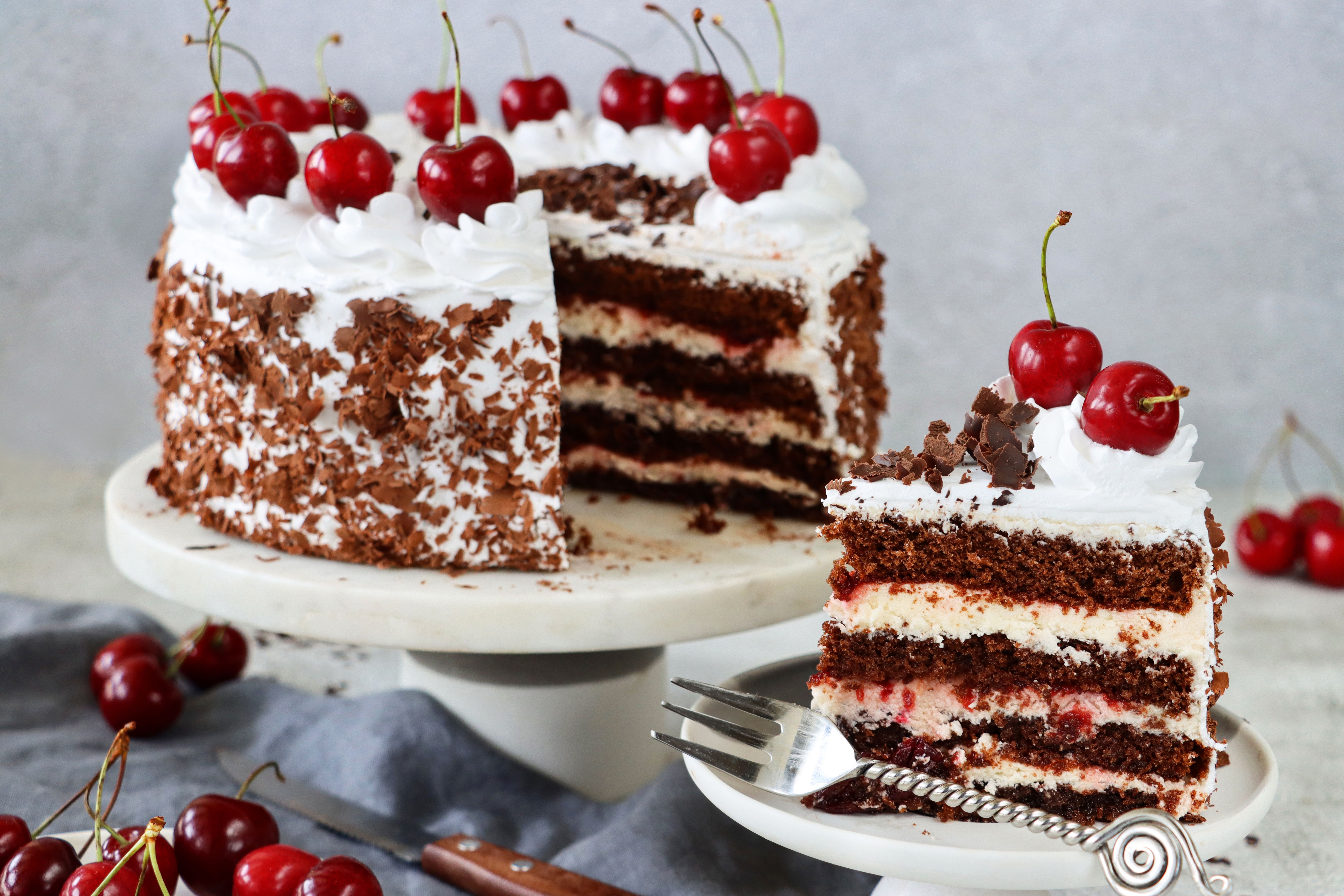 black forest cake