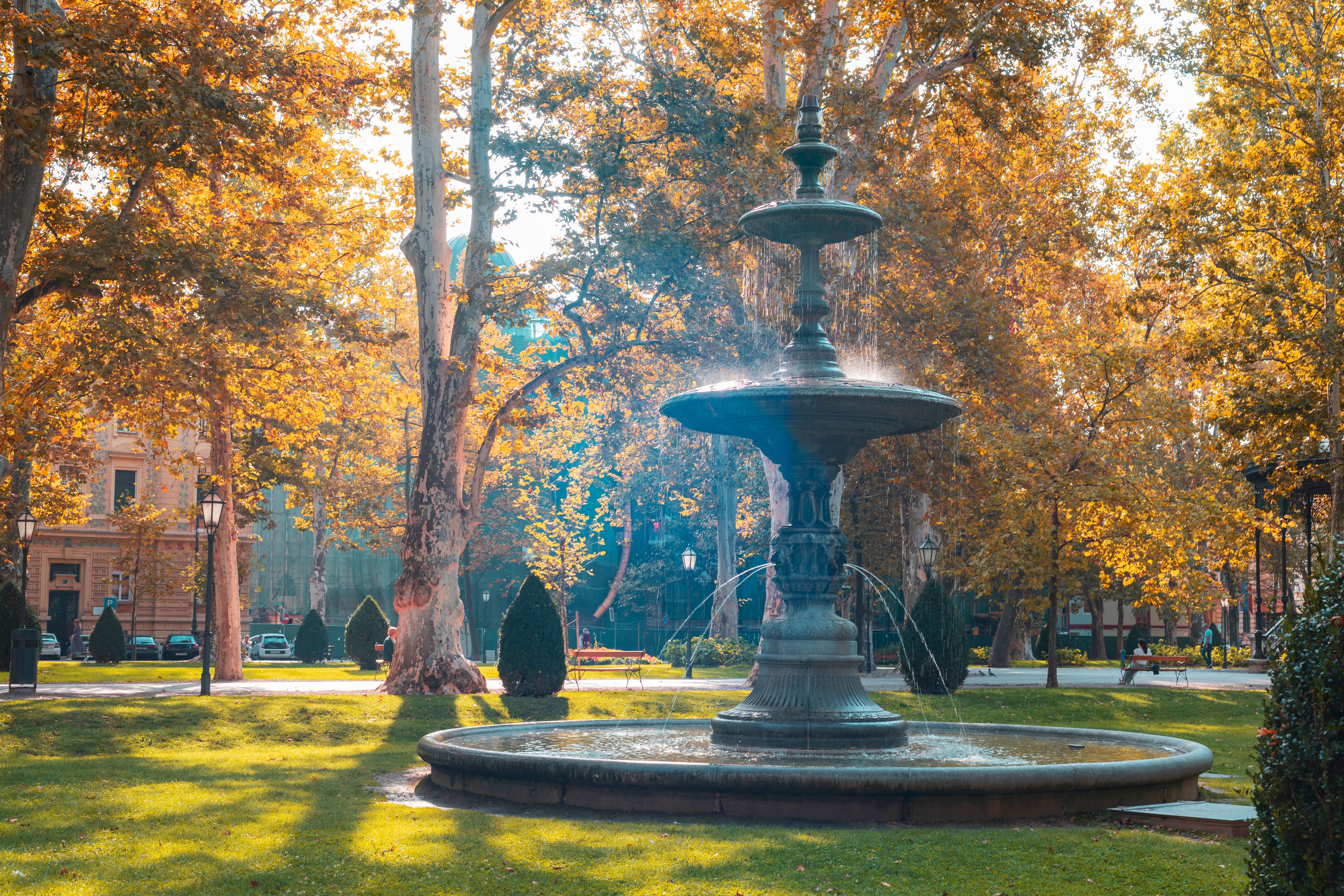 Zagreb park photography