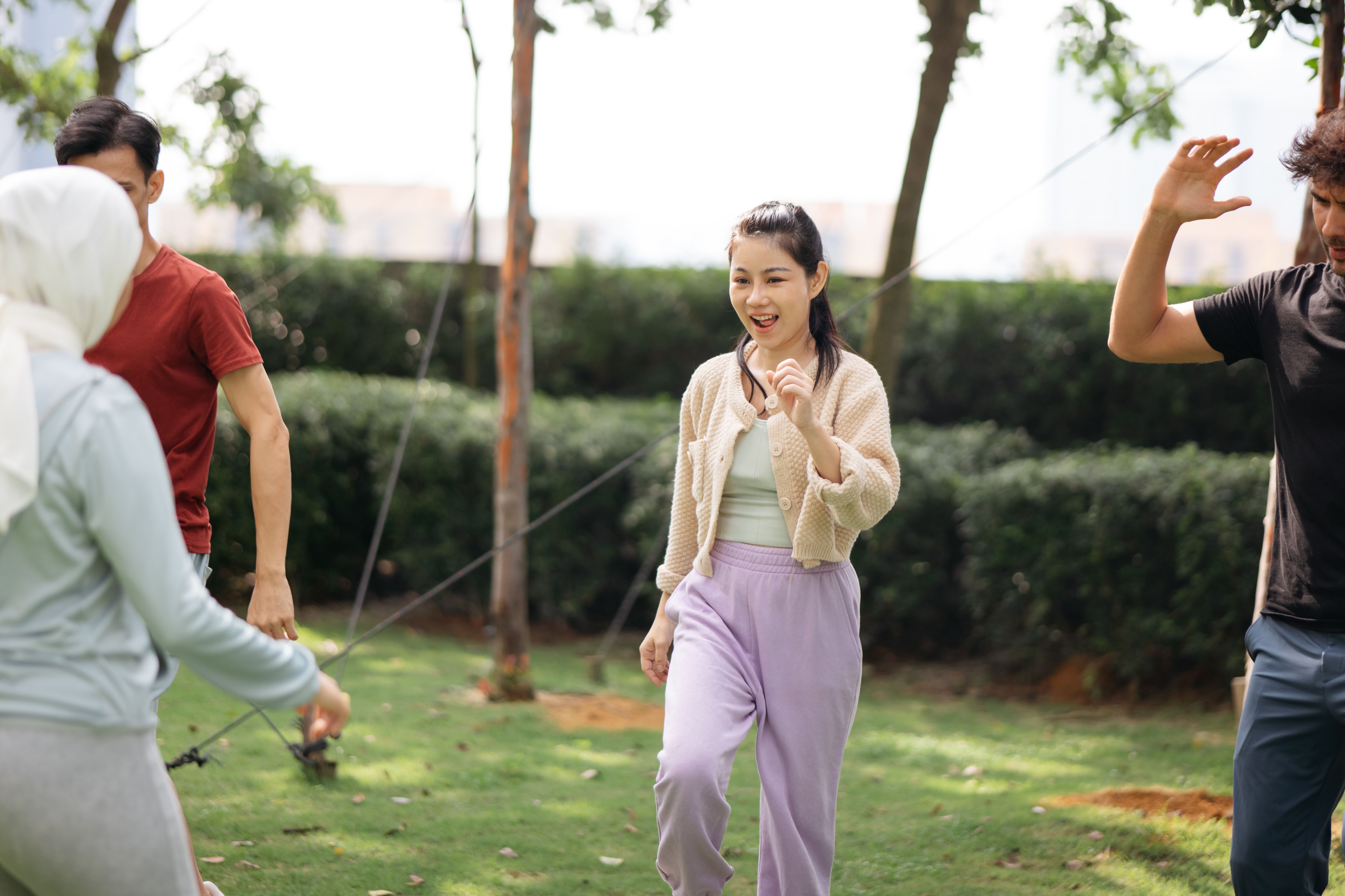 Outdoor Fun with Friends