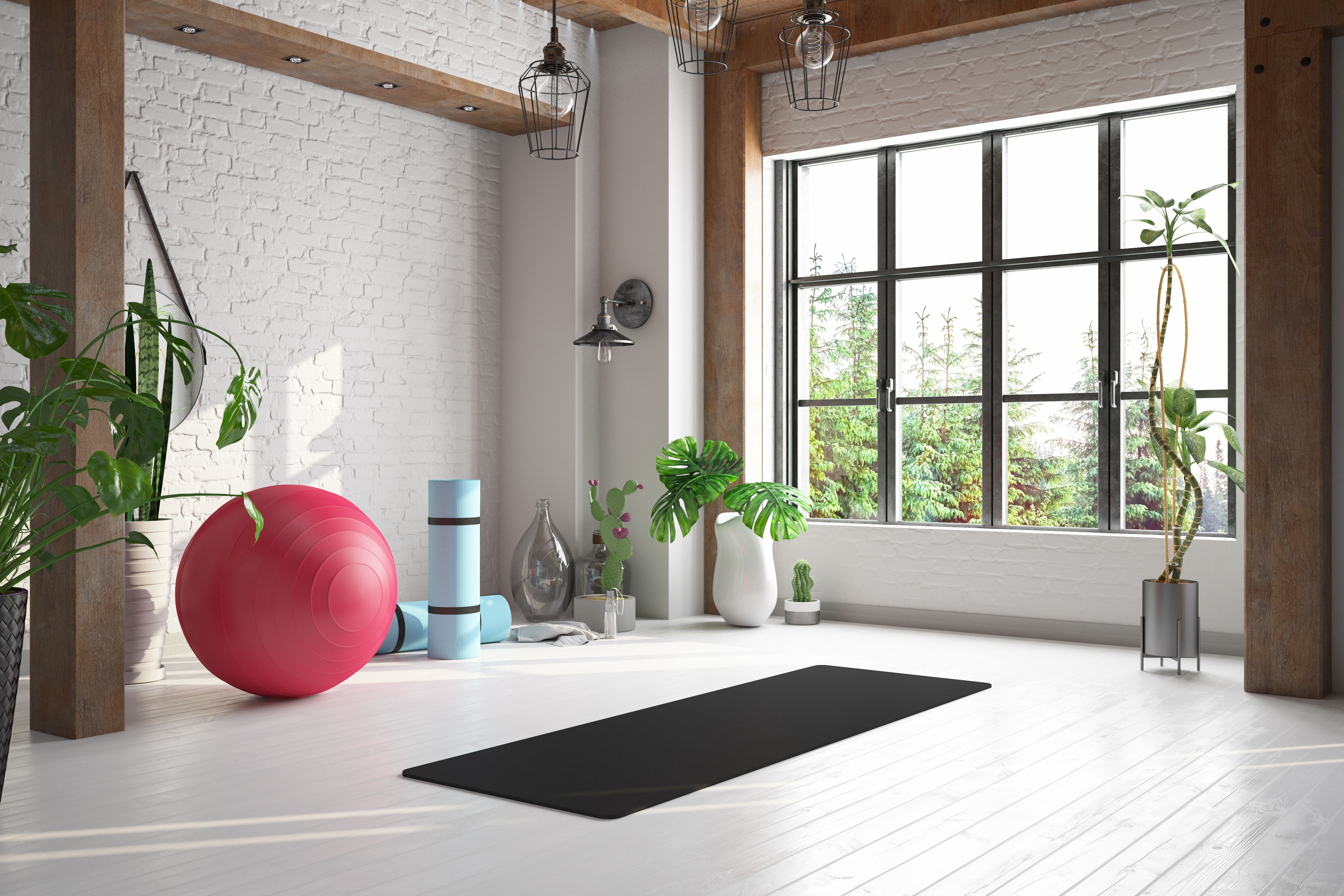 yoga class space