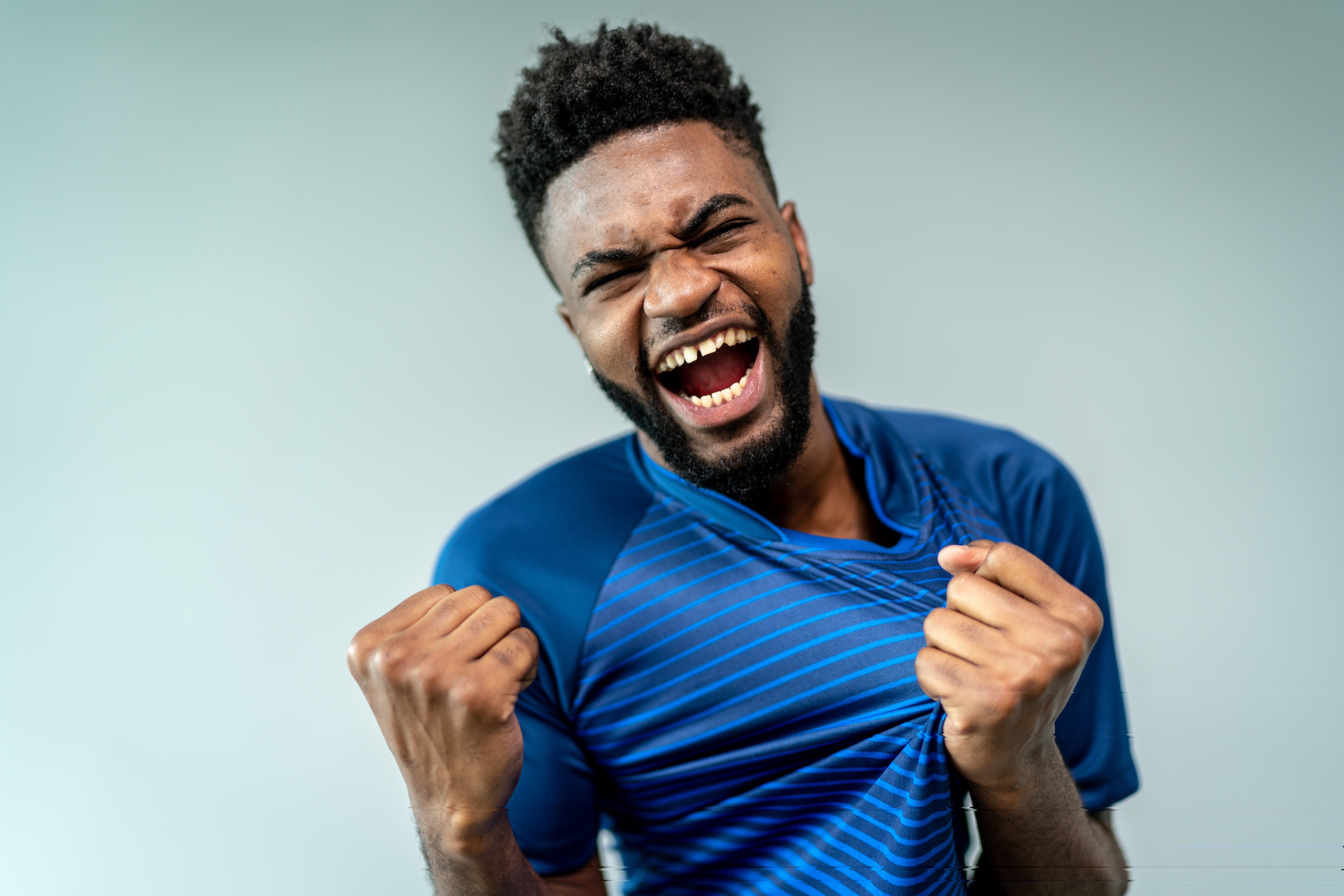 emotional sports moment