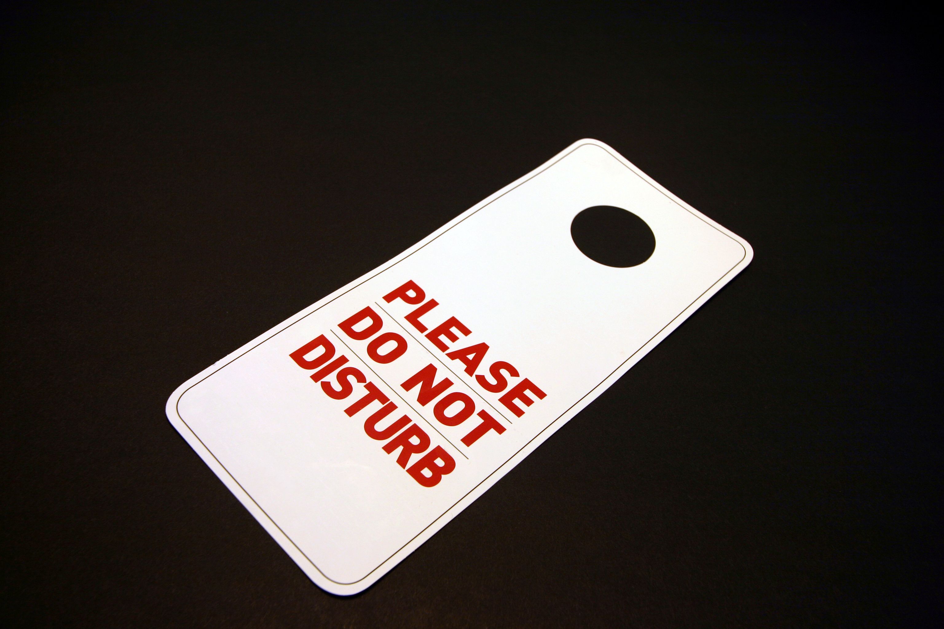 Do Not Disturb Do Not Disturb