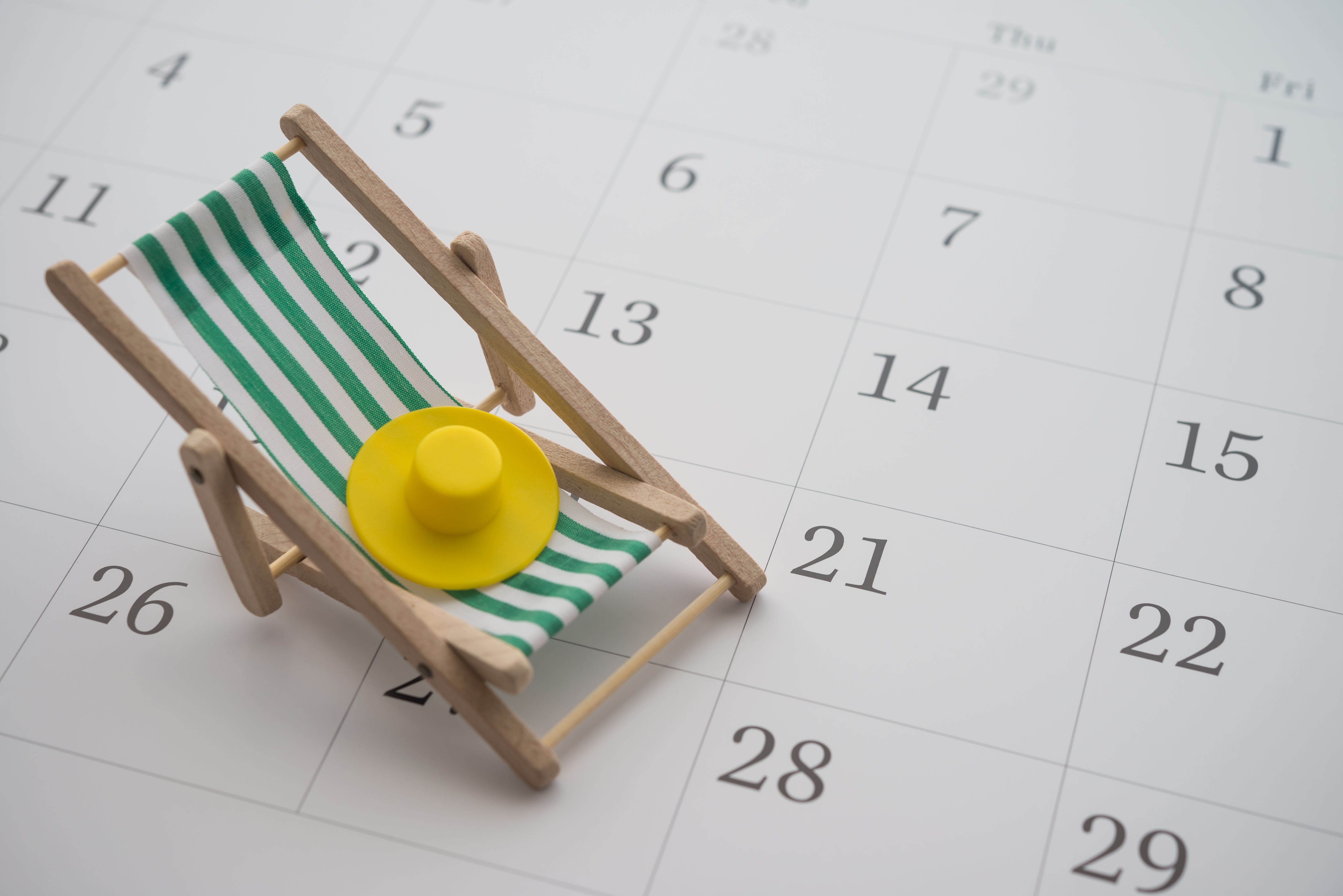 summer wedding calendar