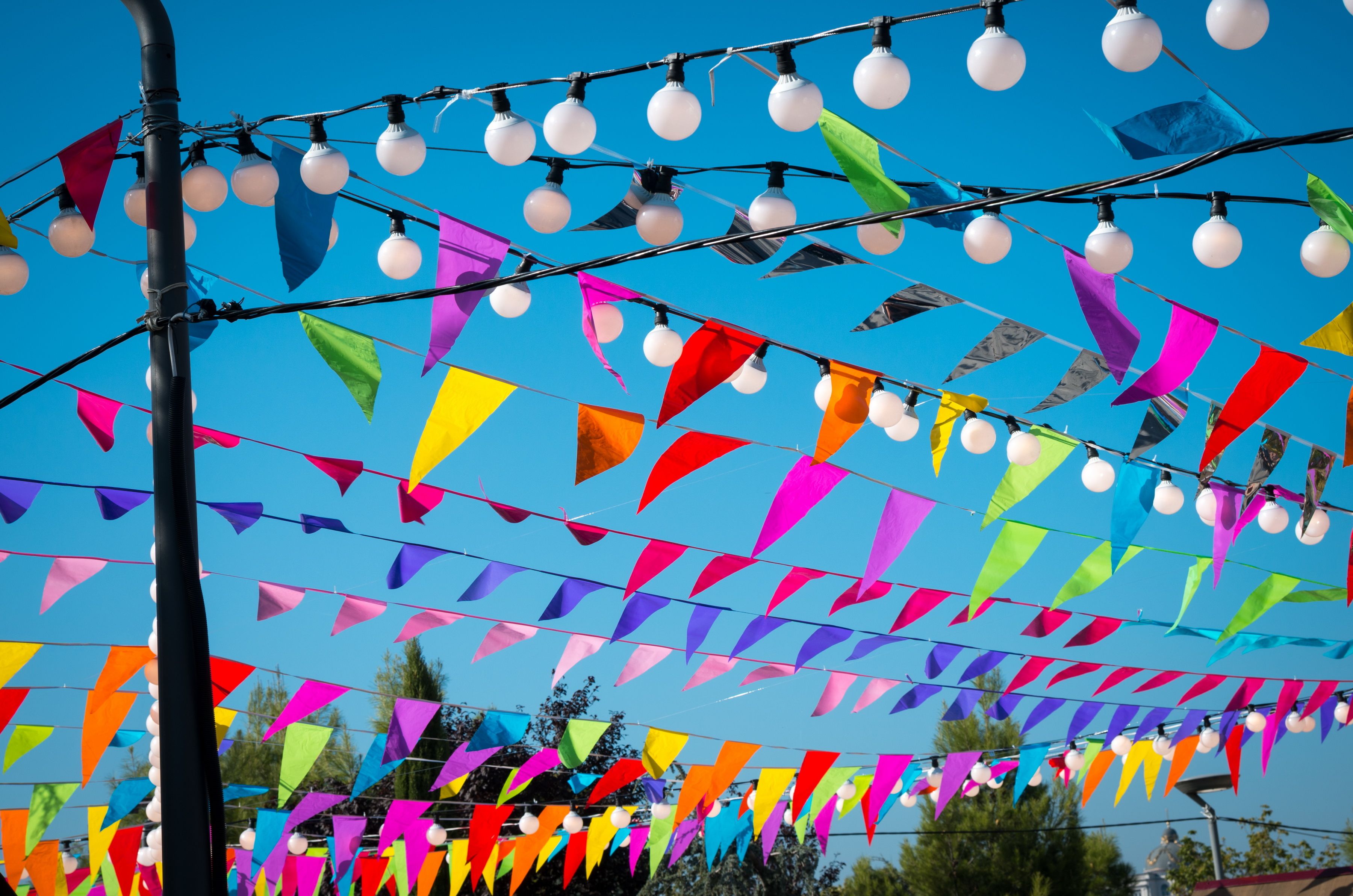 vibrant event colors