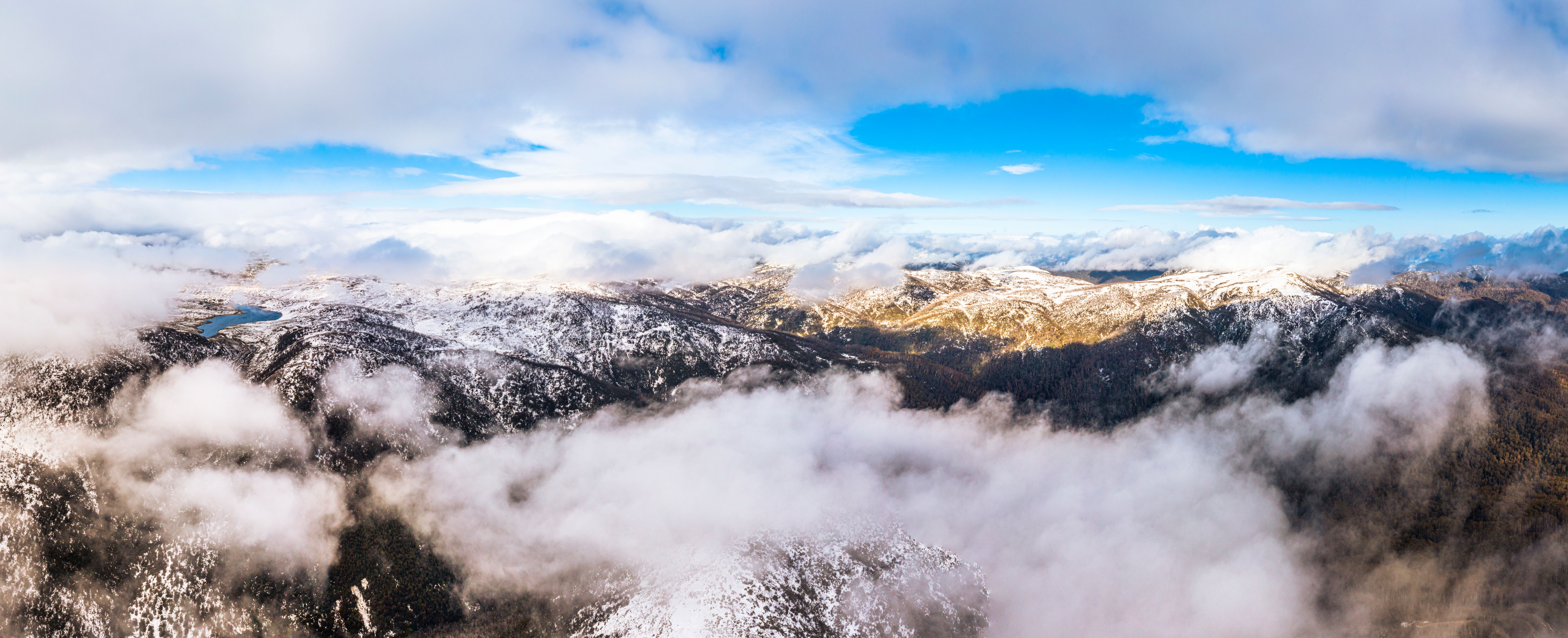 drone winter Australia