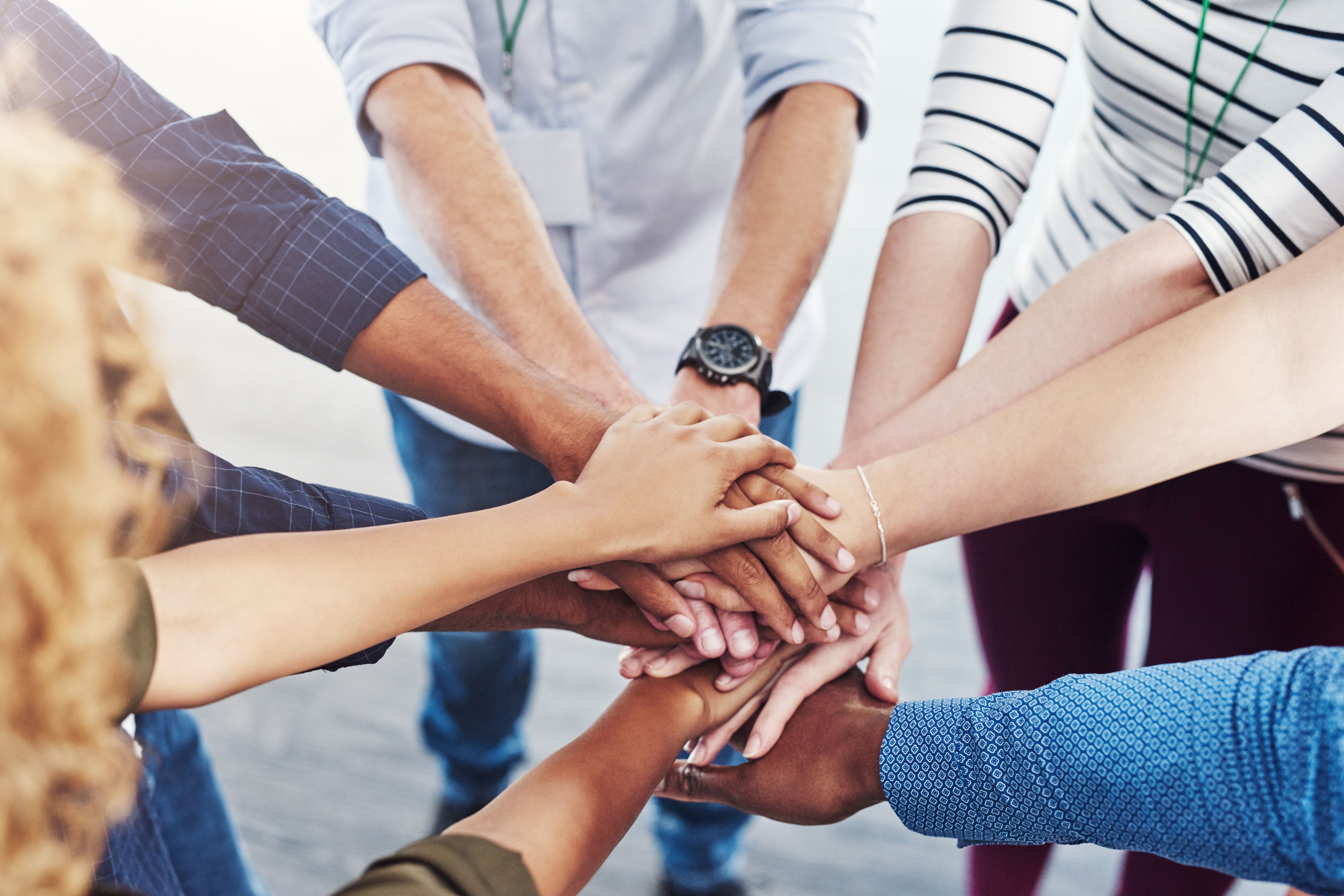 people uniting