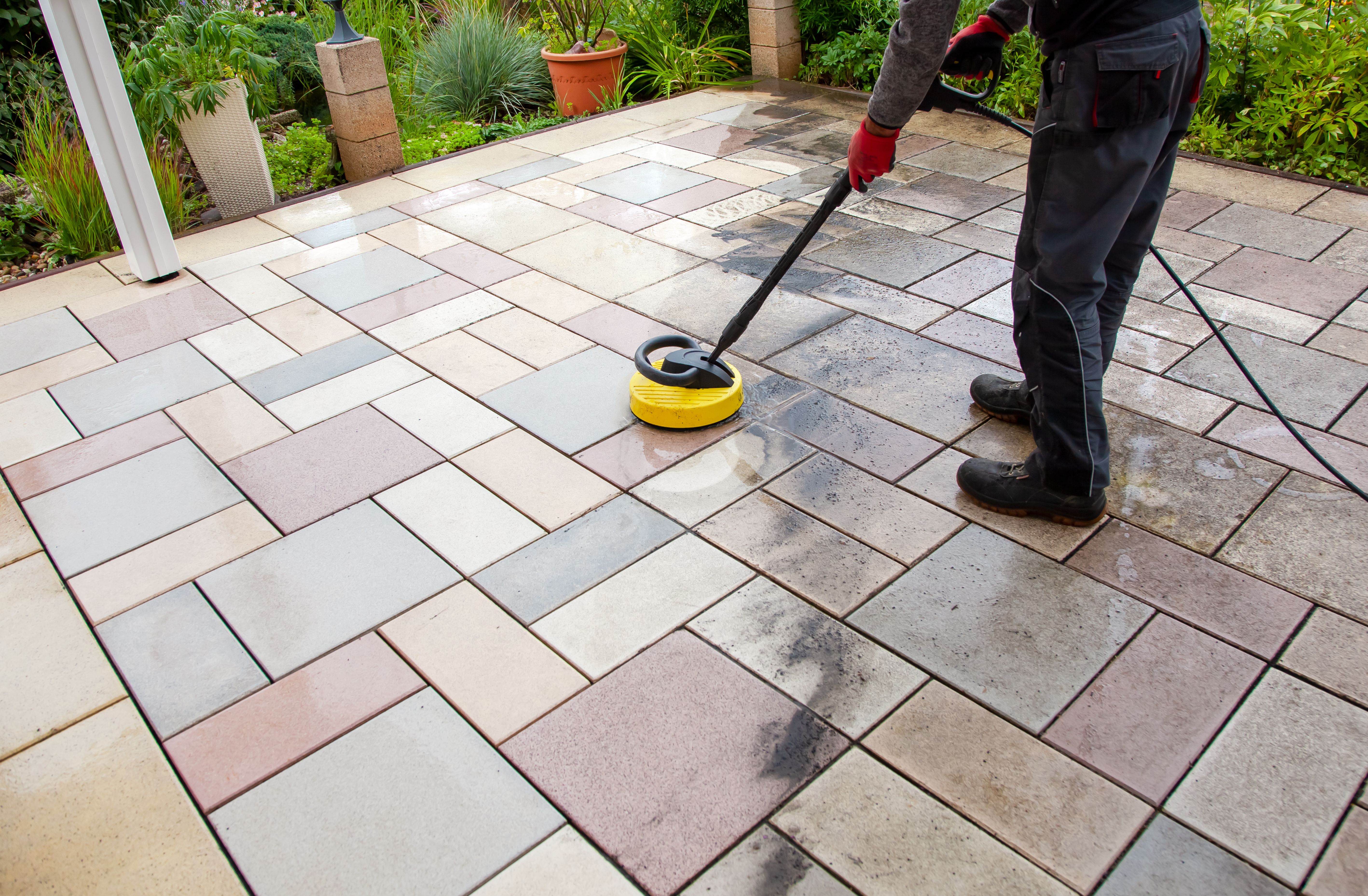 clean patio