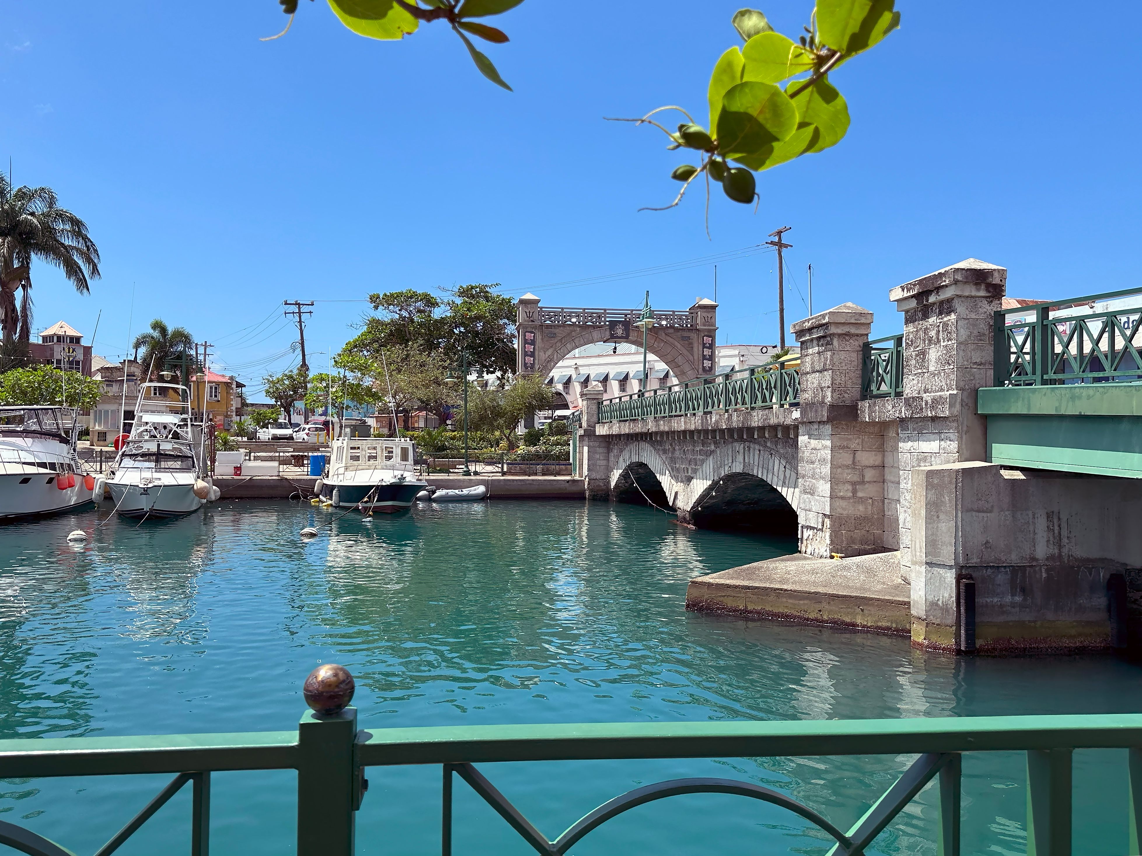 Chamberlain Bridge Across Constitution River