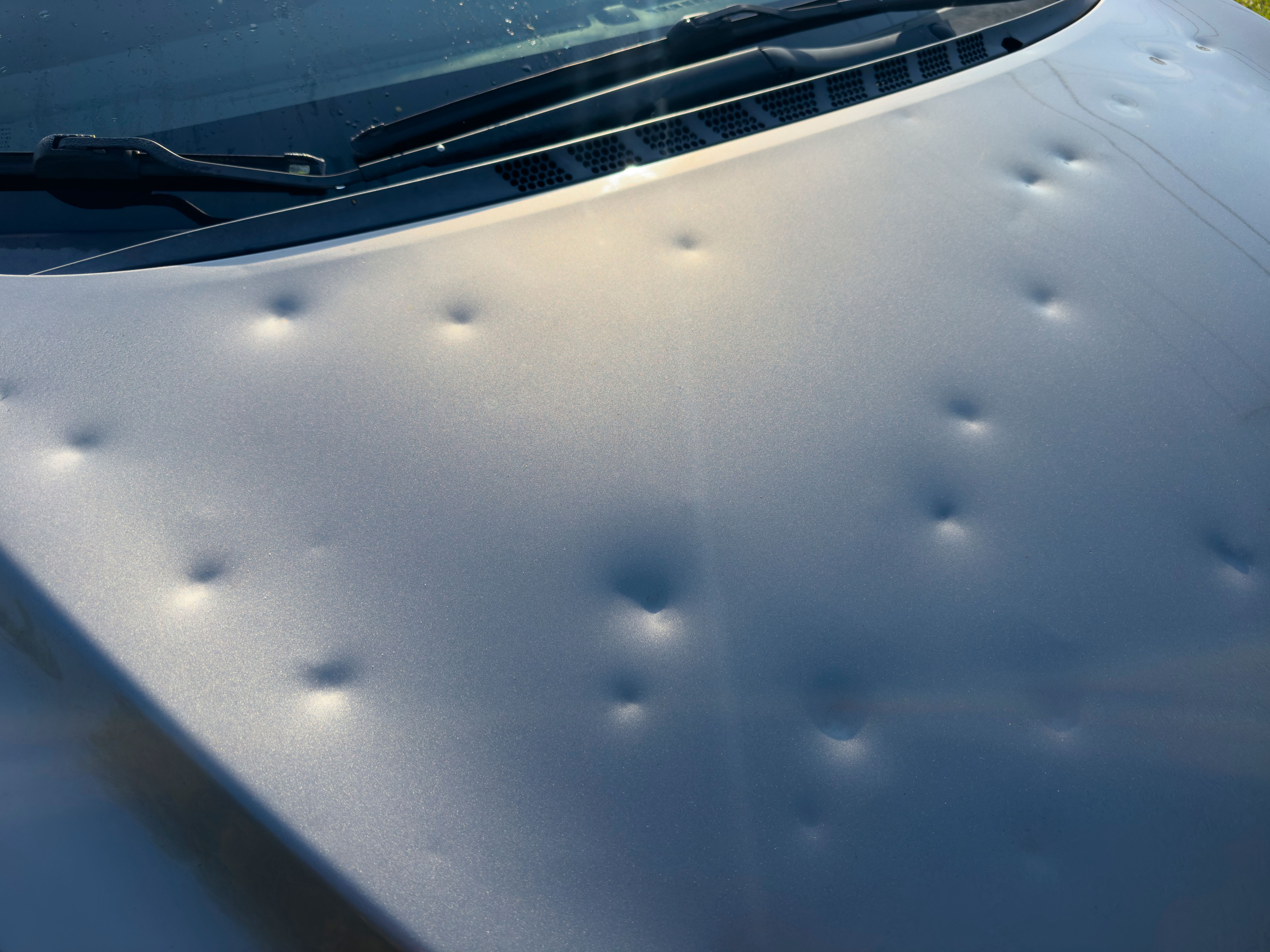 car hail damage