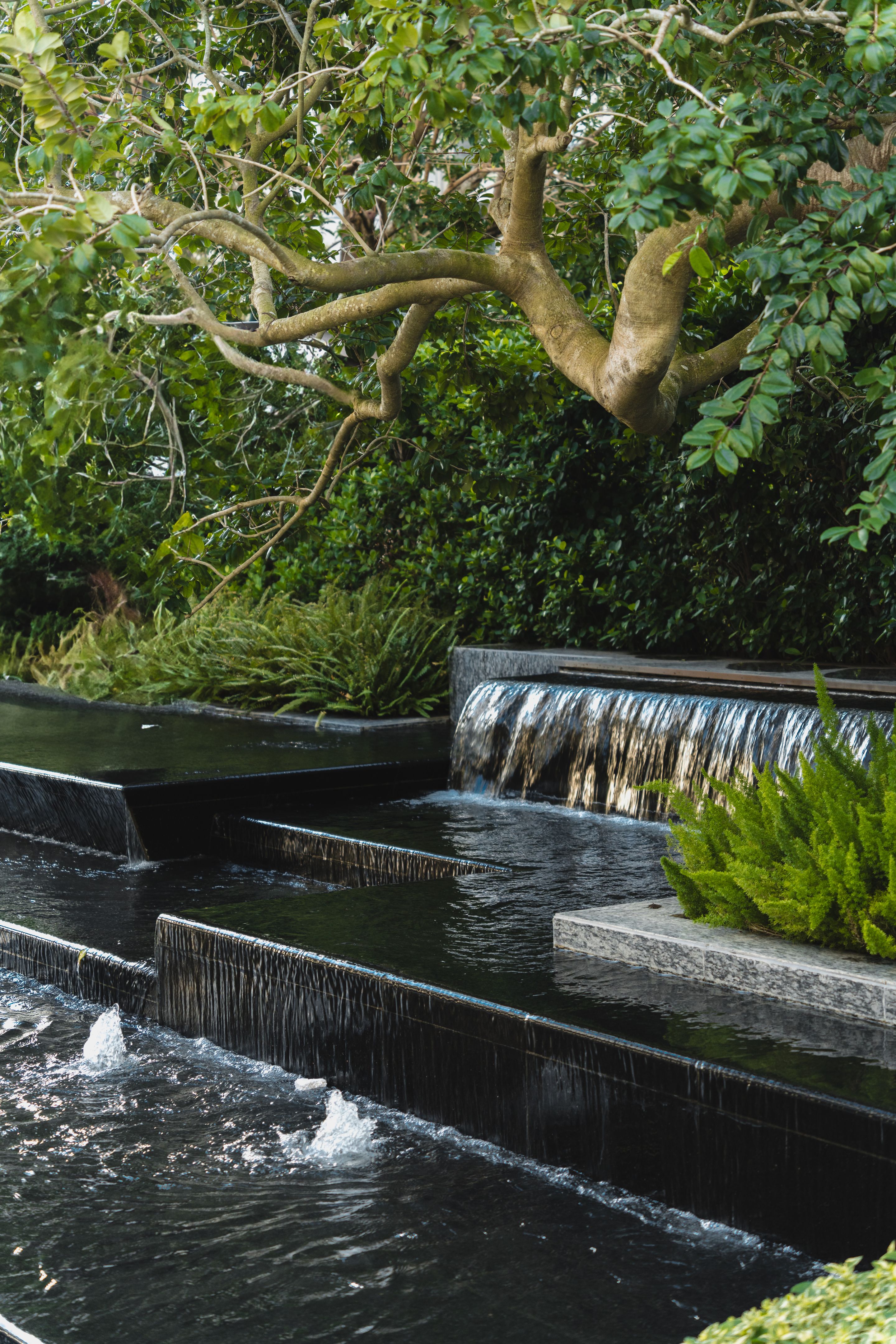 water features outdoor