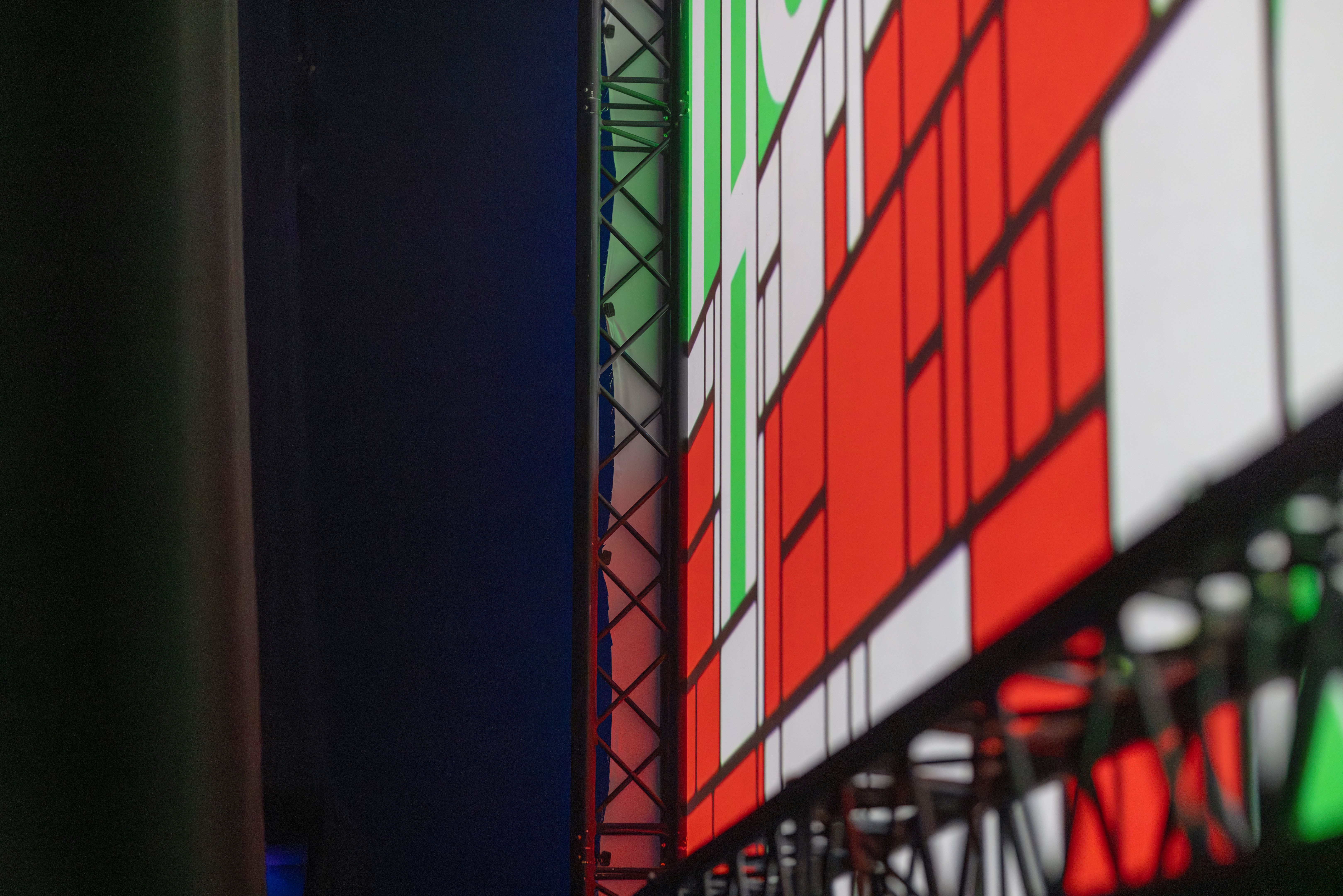 LED video wall event