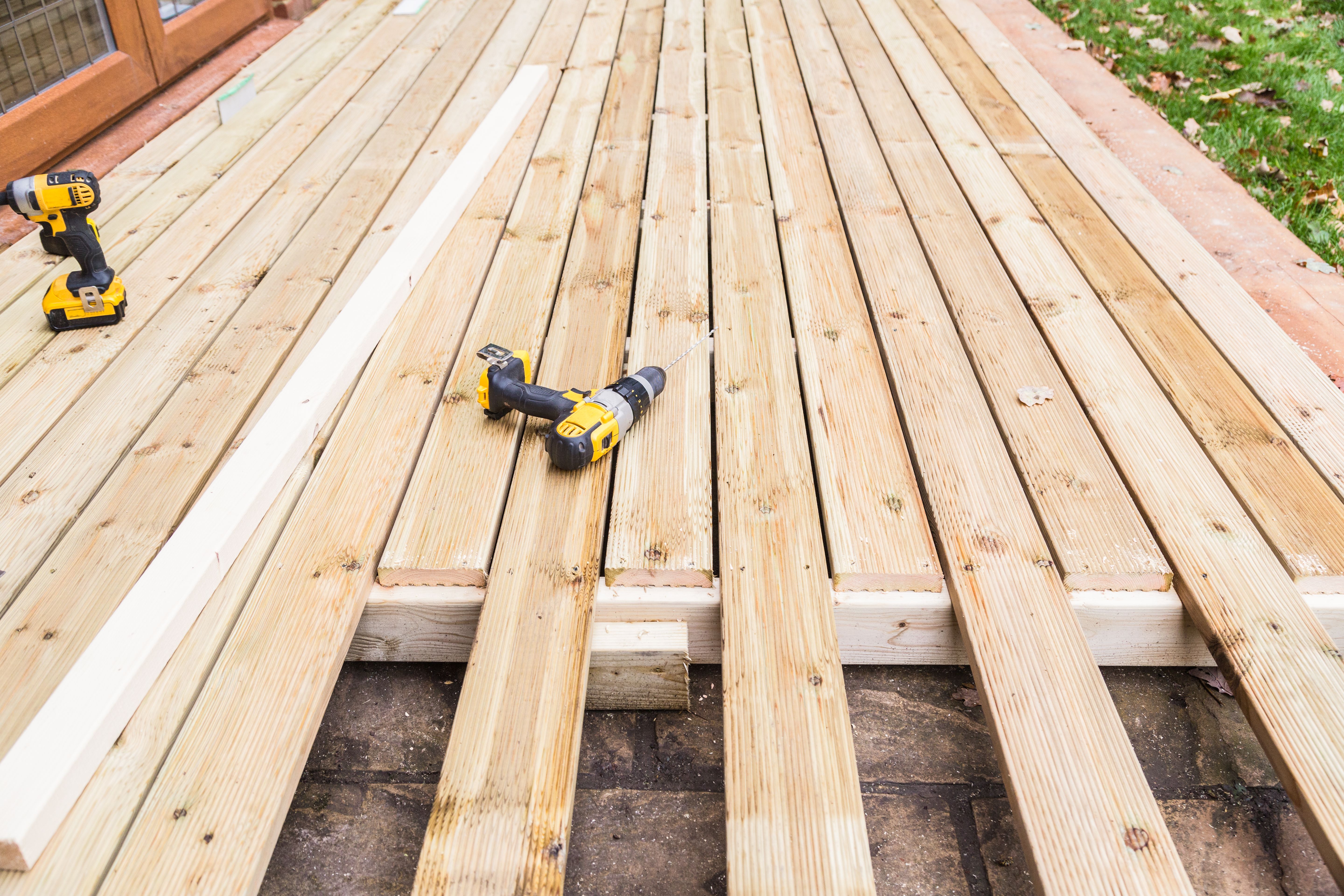 timber decking