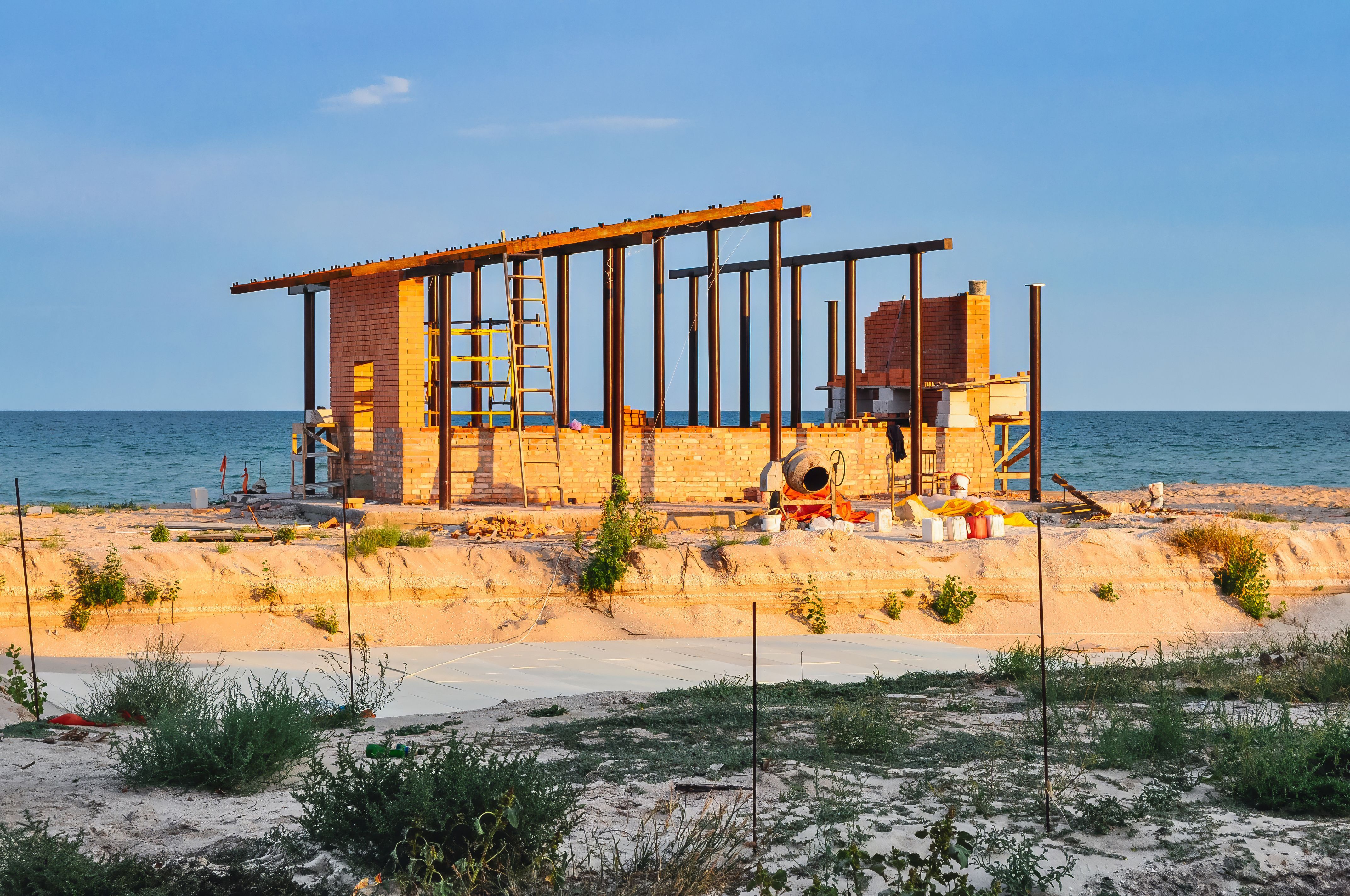 timber frame home summer