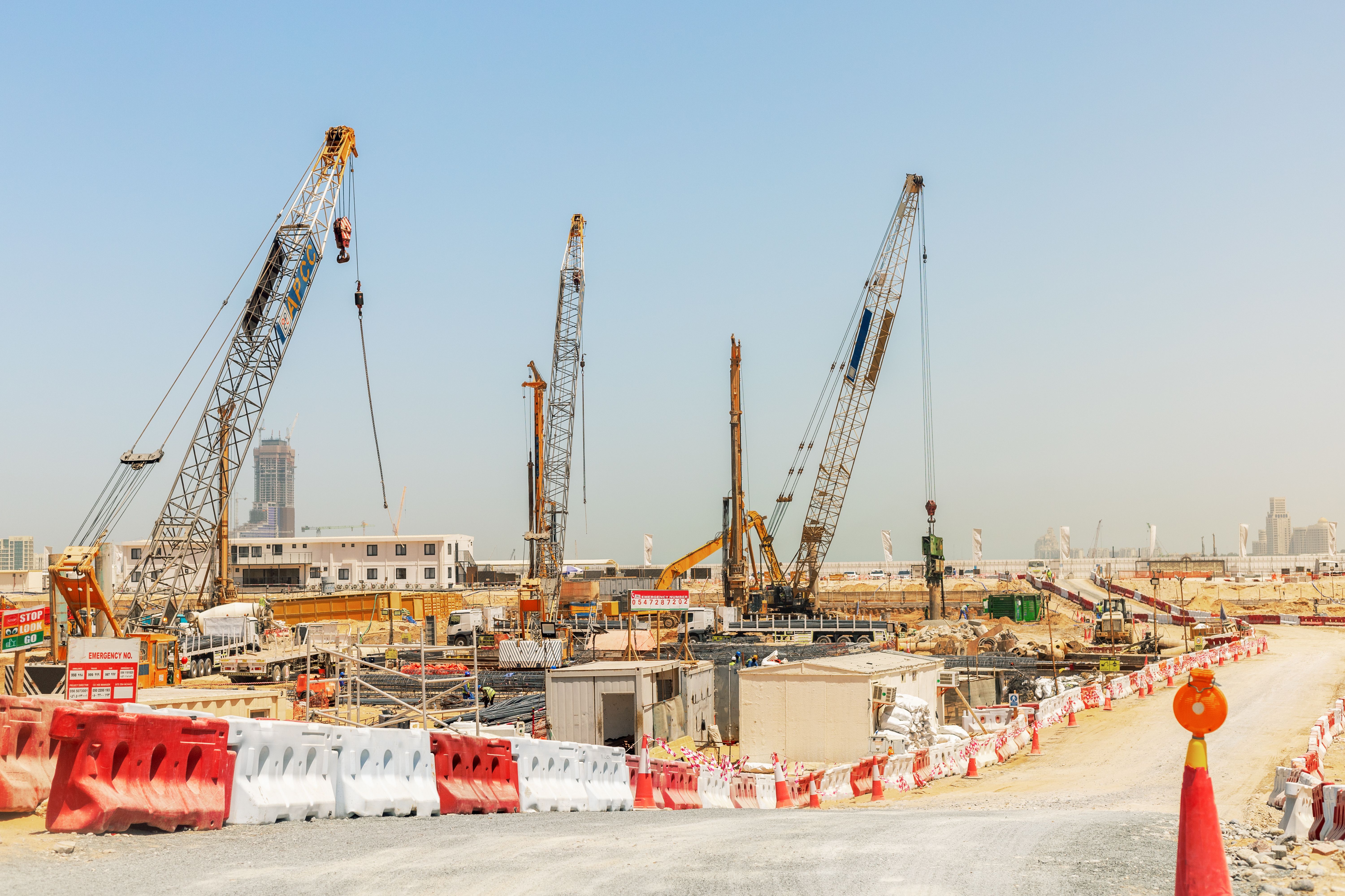 construction site dubai