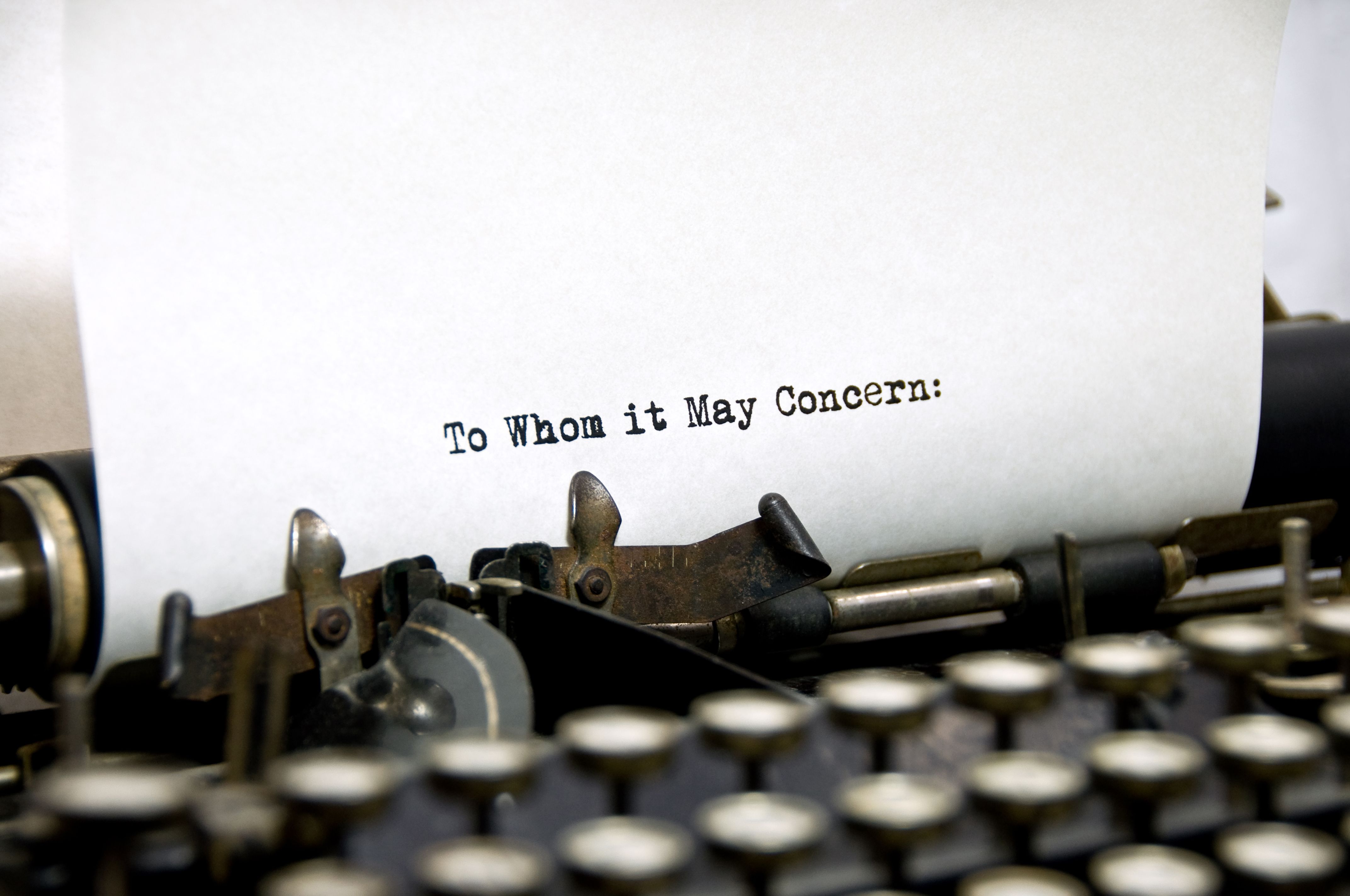 letters of recommendation