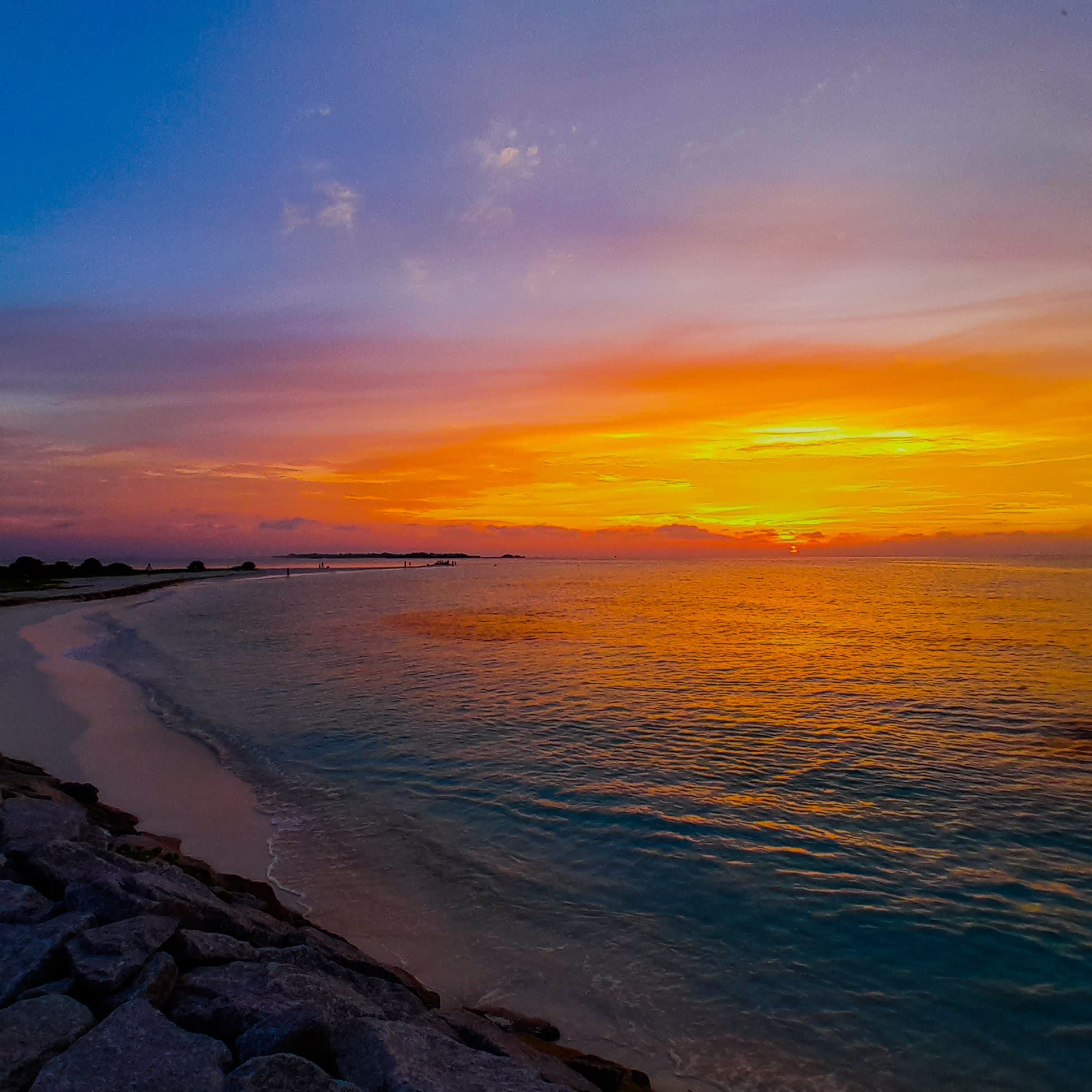 Holiday Sunset beach