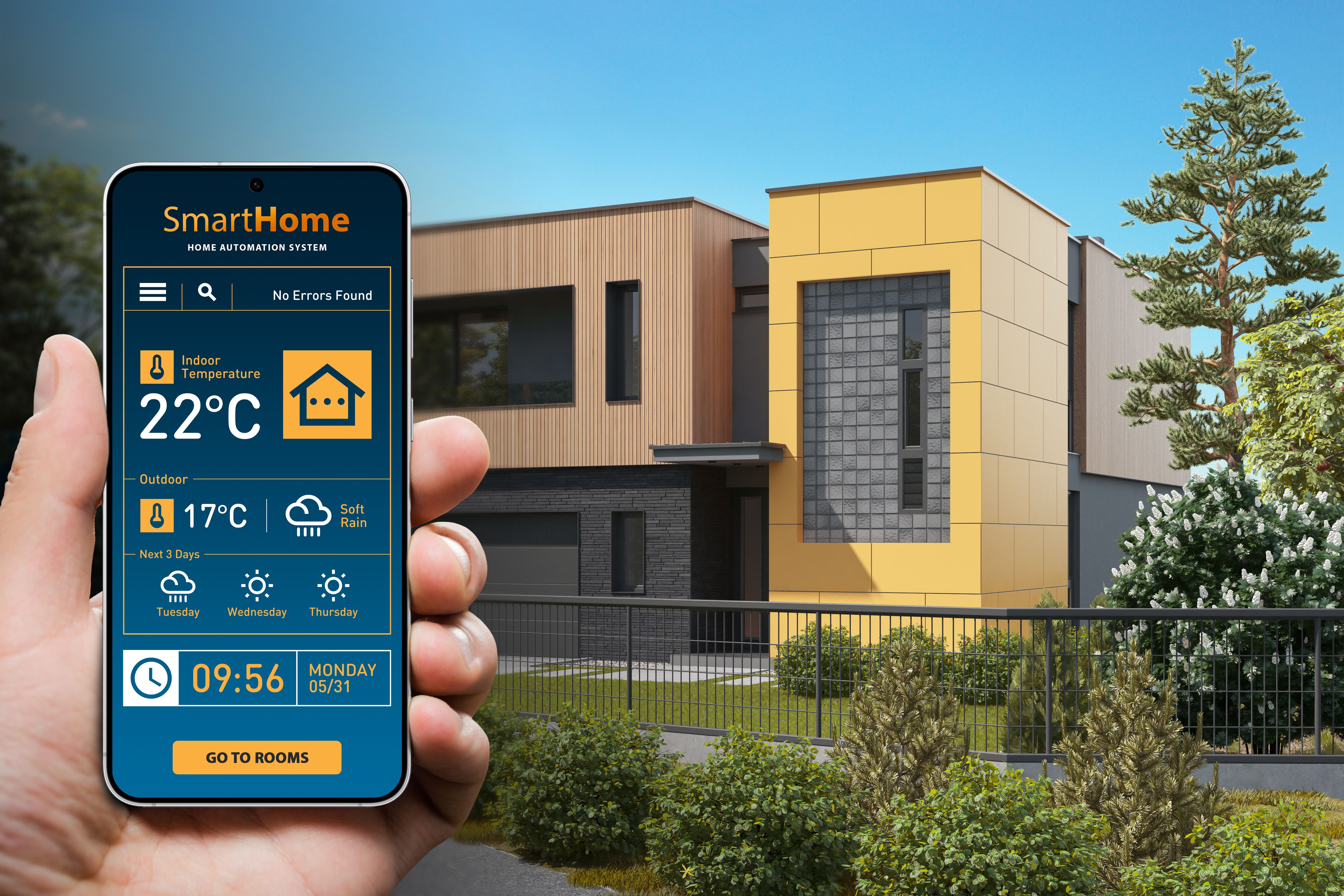 smart home exterior