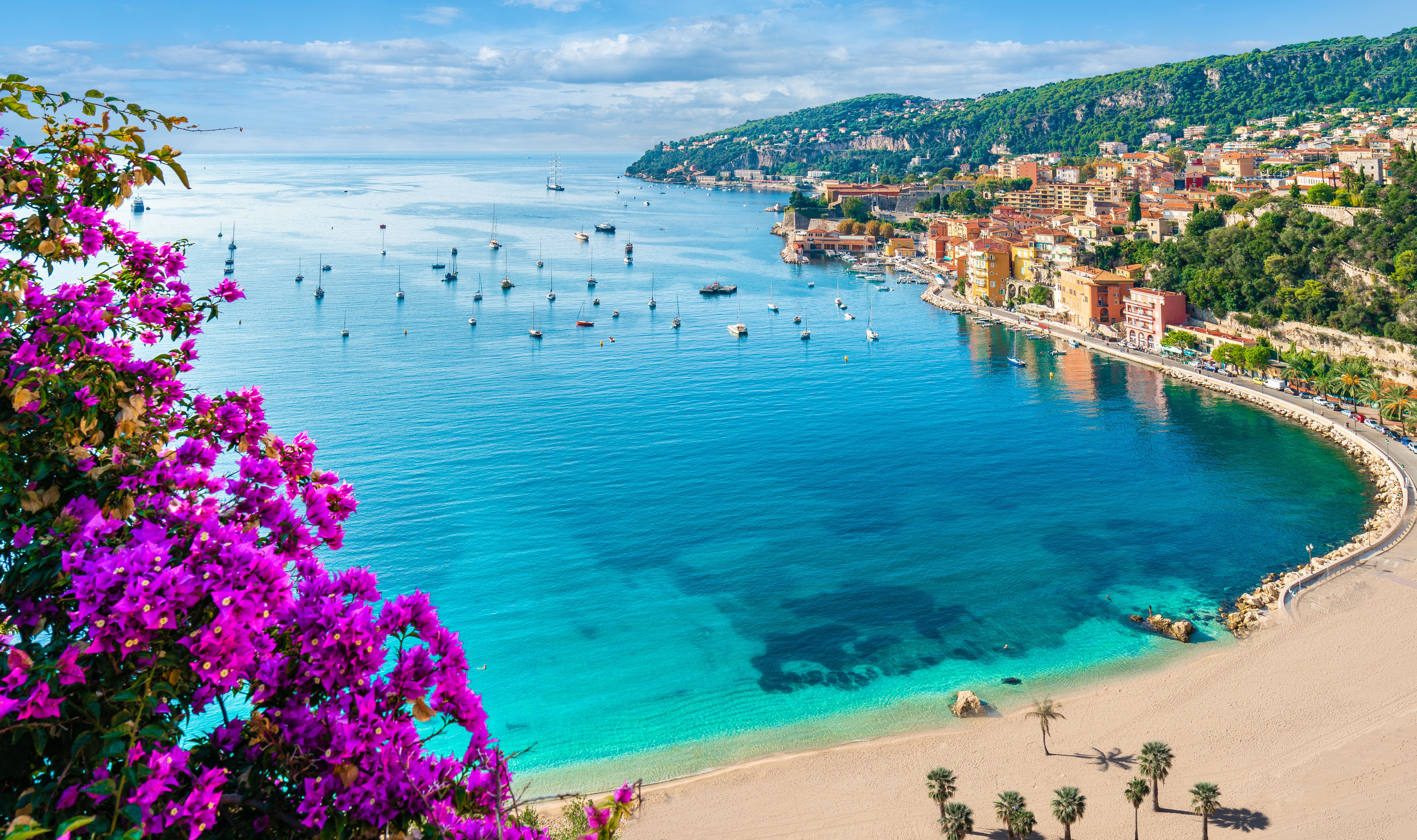 cote d'azur coastline