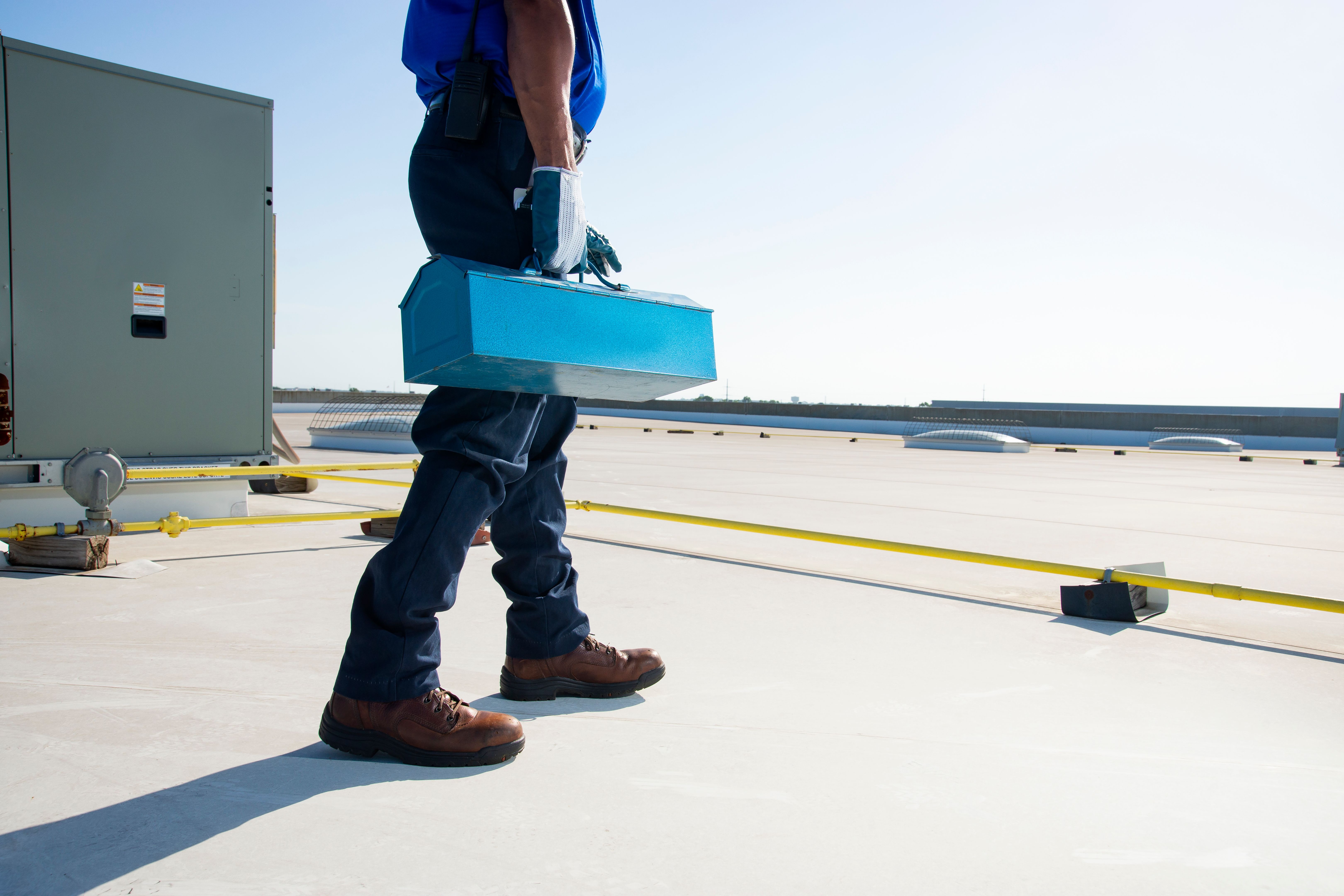 flat roof maintenance
