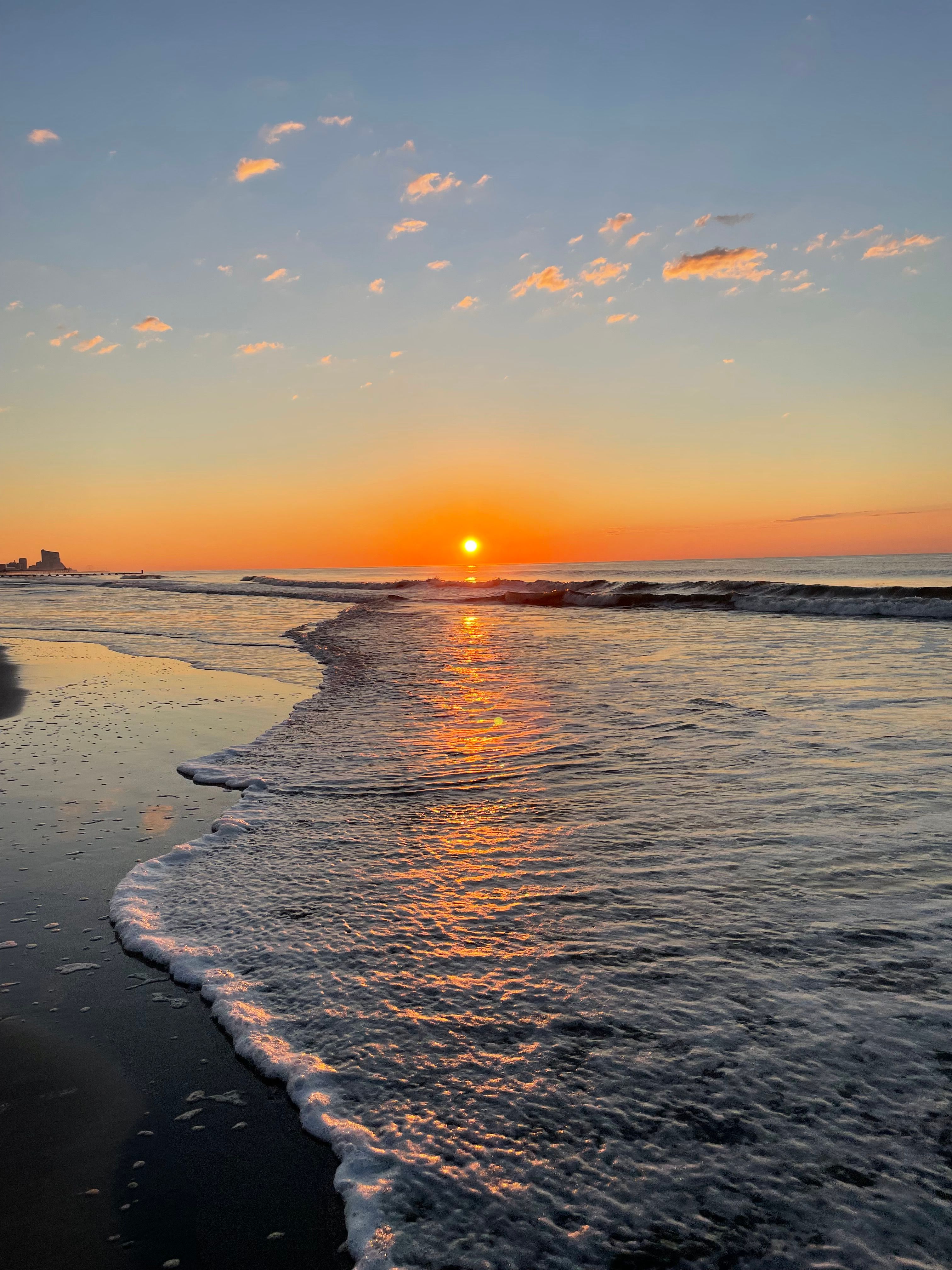 ocean city sunset