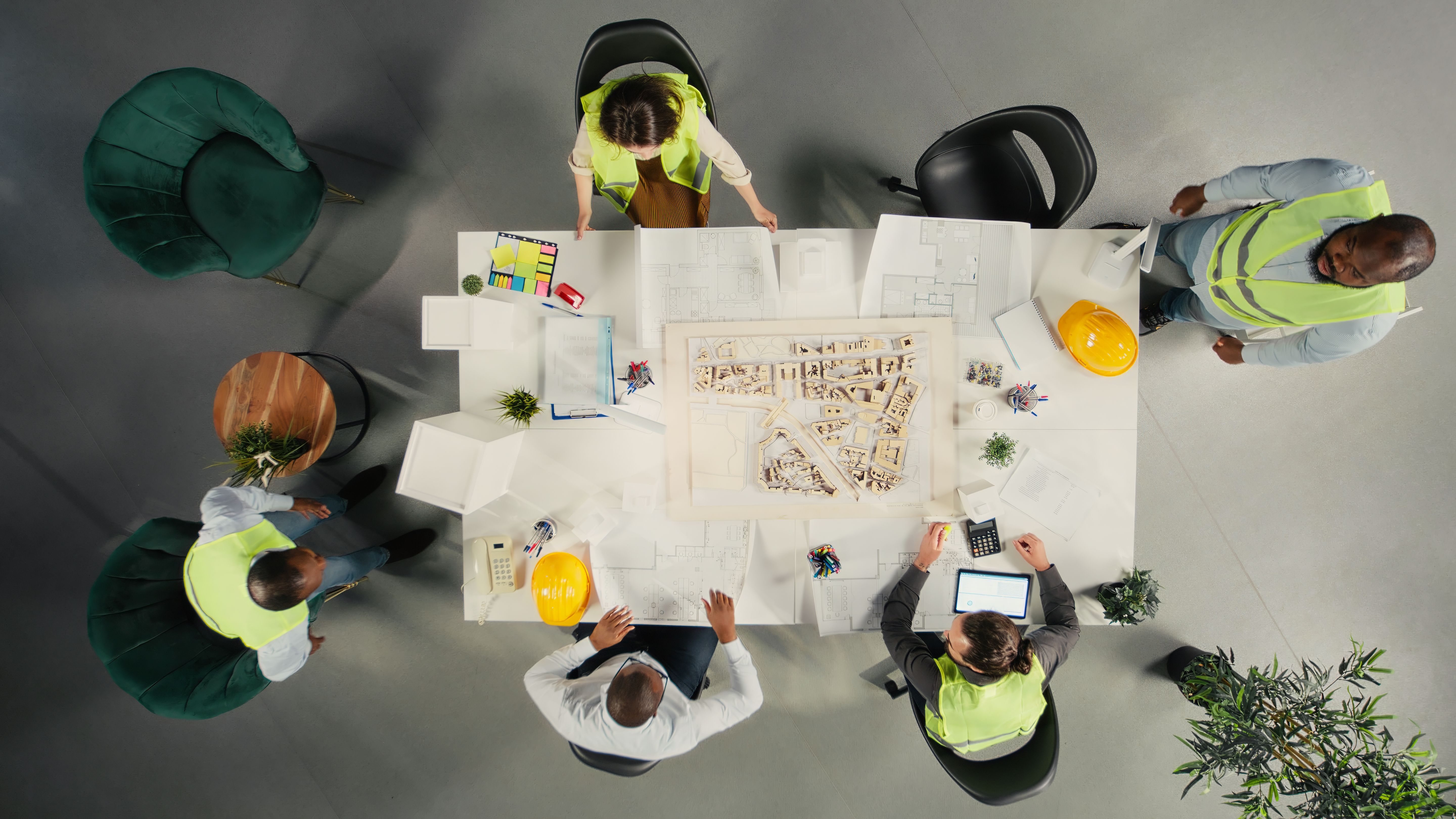 town planning meeting