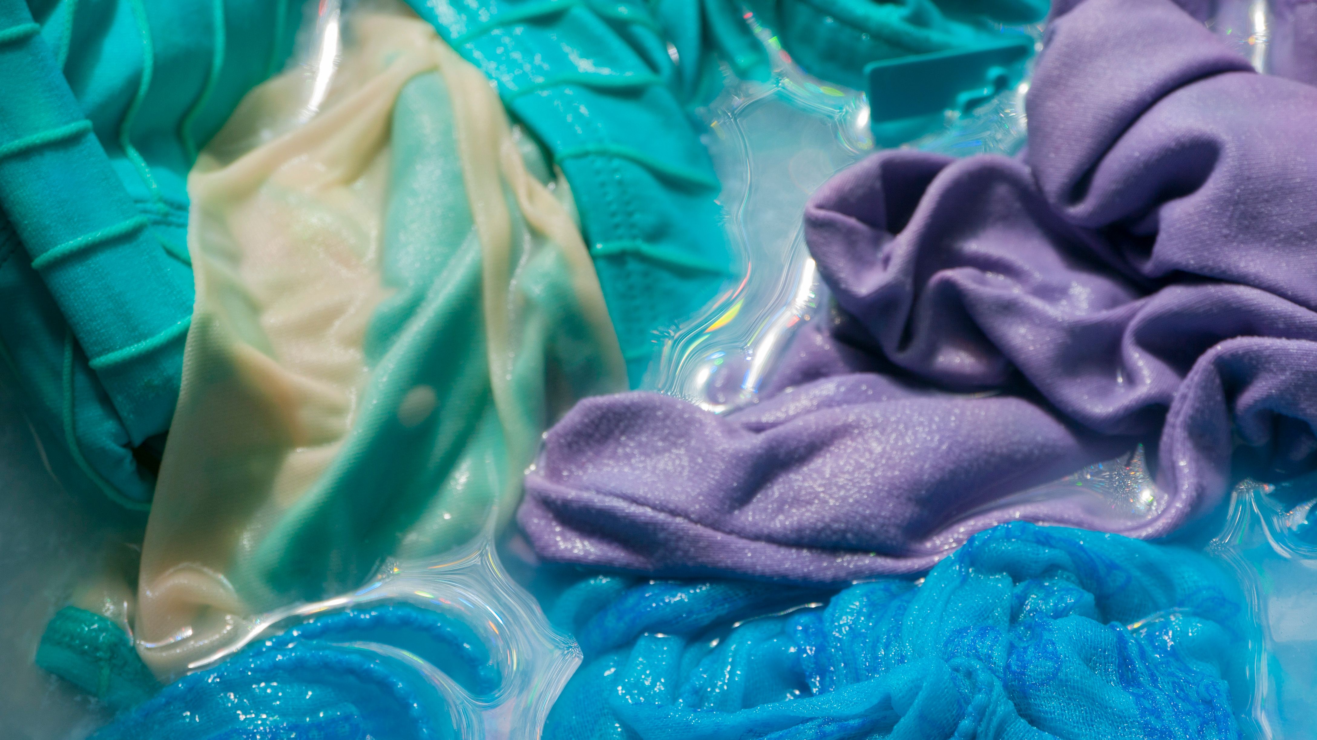 washing swimwear